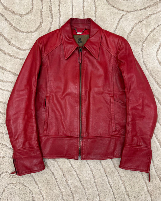 Dolce & Gabbana Pink Lady Leather Jacket (S)