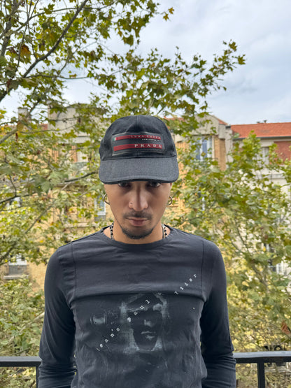 Prada Luna Rossa Denim Cap Challenge 2013 (OS) - 2