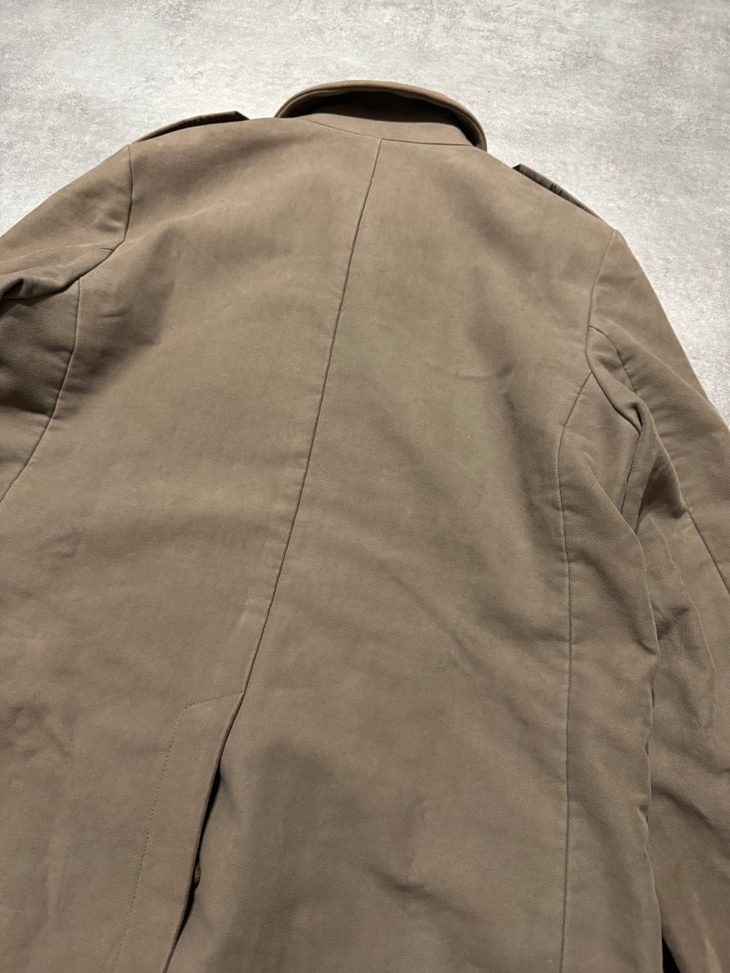 AW2006 Miu Miu Beige Buttoned Trench Coat
