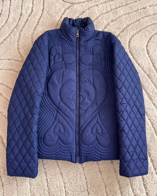 Moschino Extra Hearts Puffer Jacket (XS)