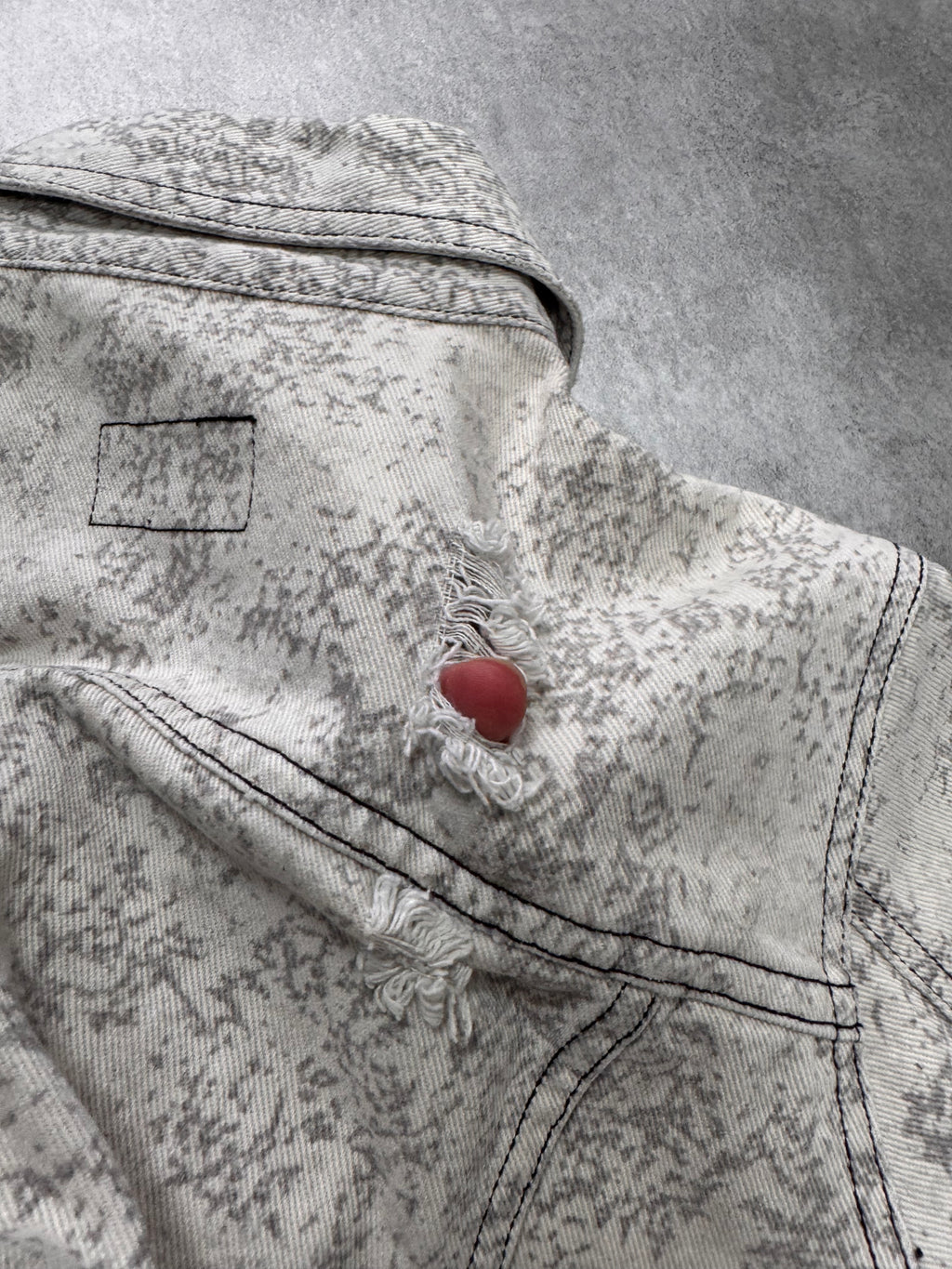 2000s Dolce & Gabbana Camouflage Light Cropped Jacket