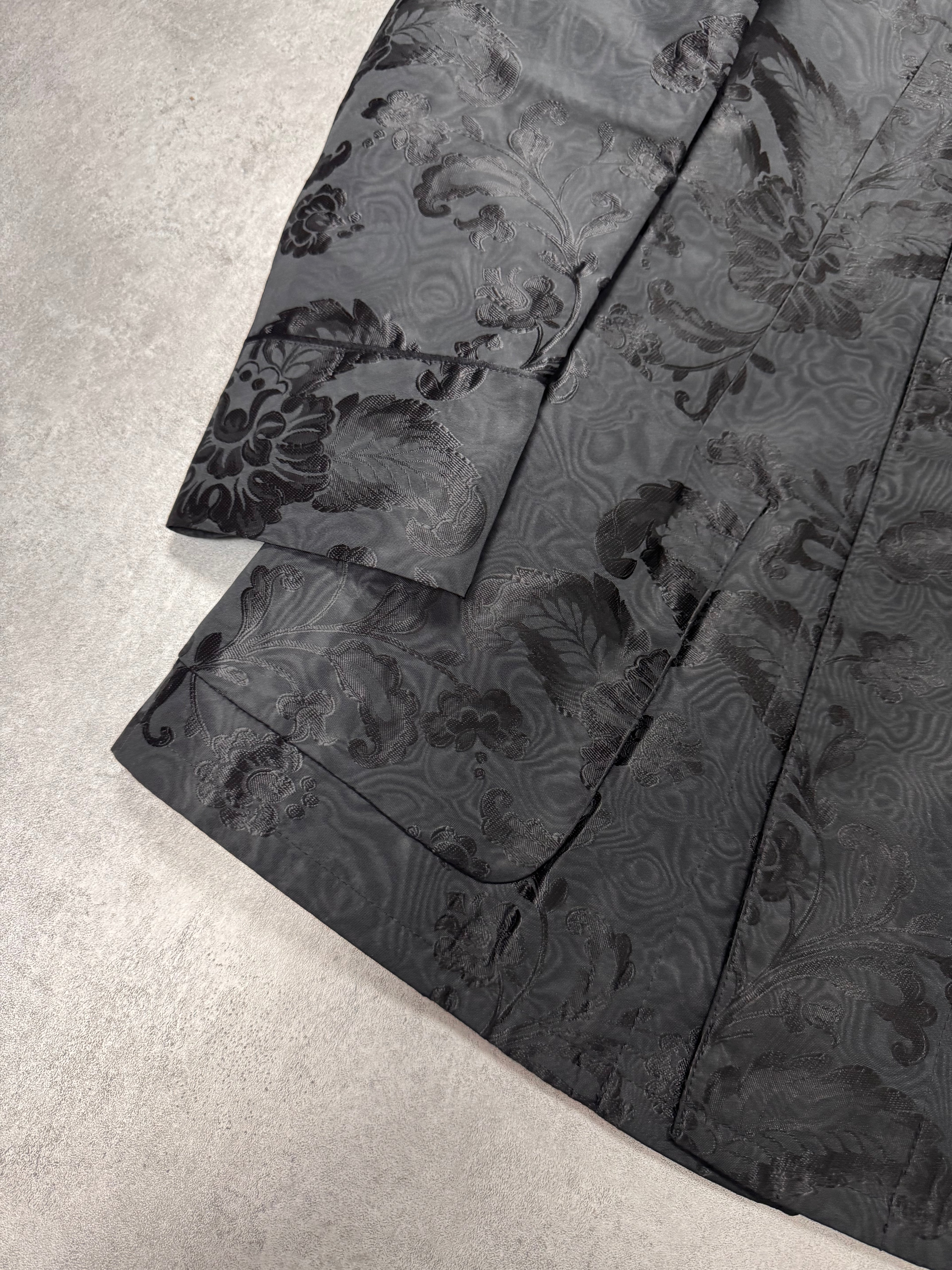 AW2003 Emporio Armani Asian Flowers Black Jacket