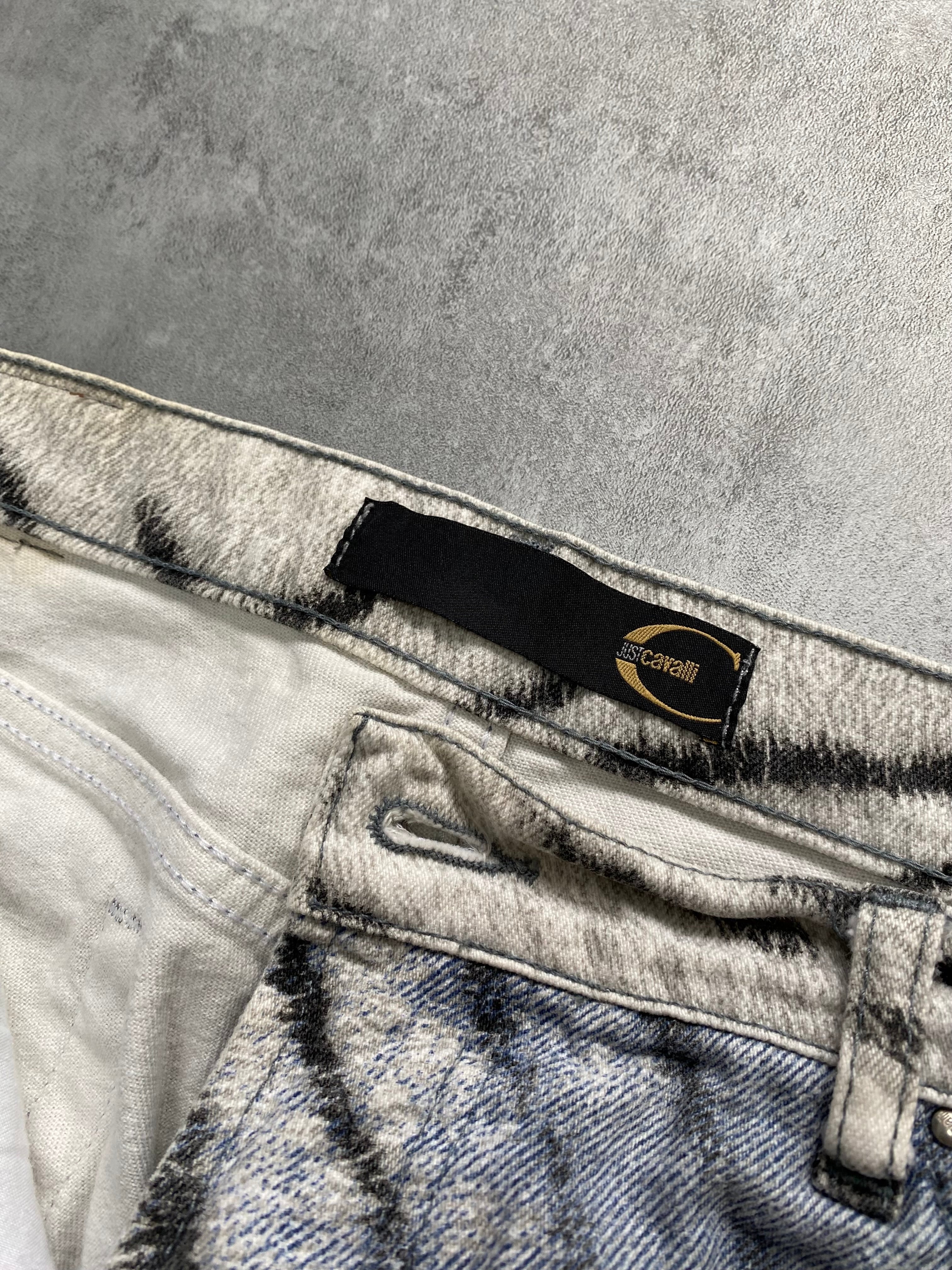 2002 Just Cavalli Safari Zebra Jeans