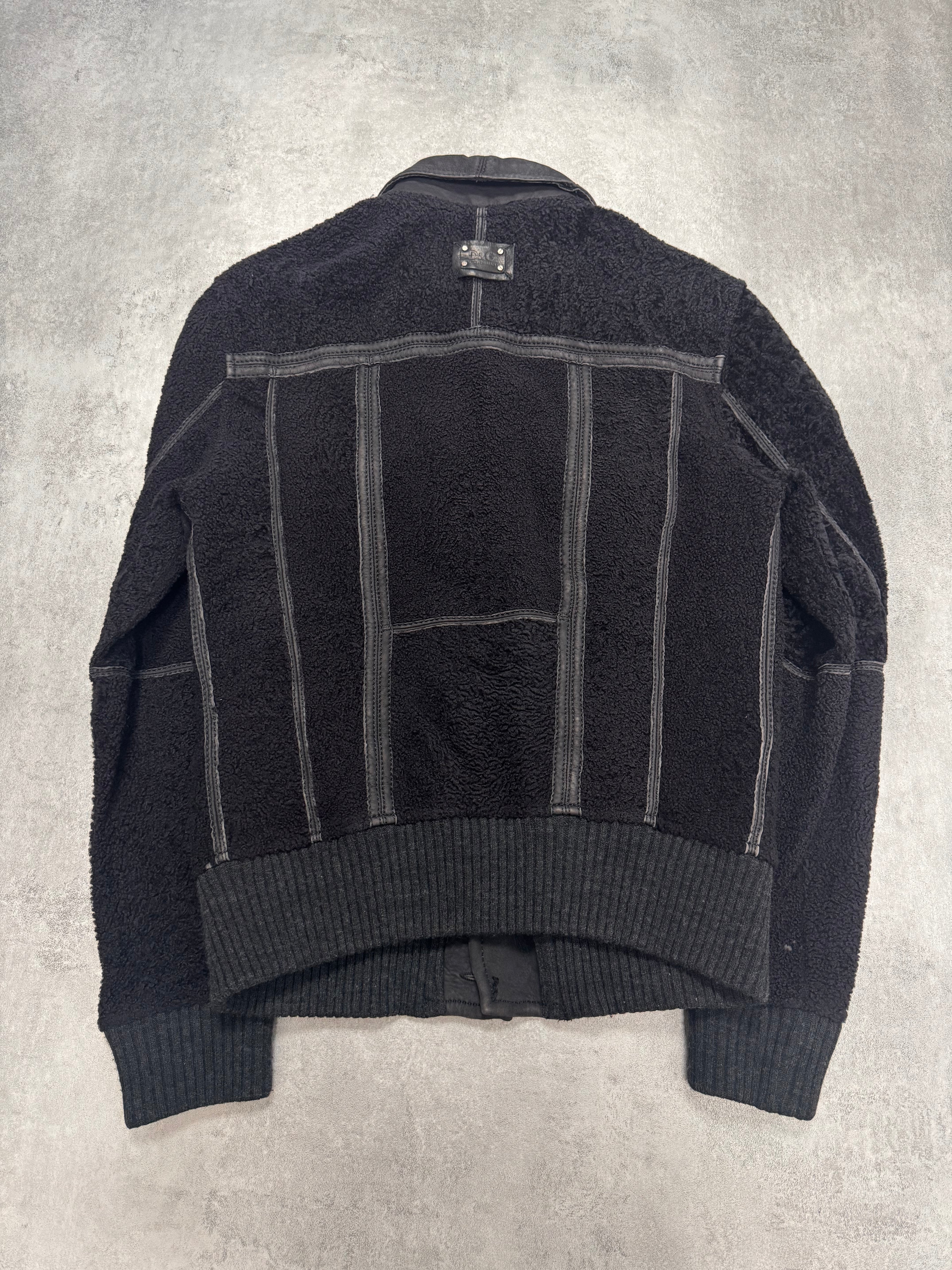 2000s Dolce & Gabbana Lamb Leather Jacket