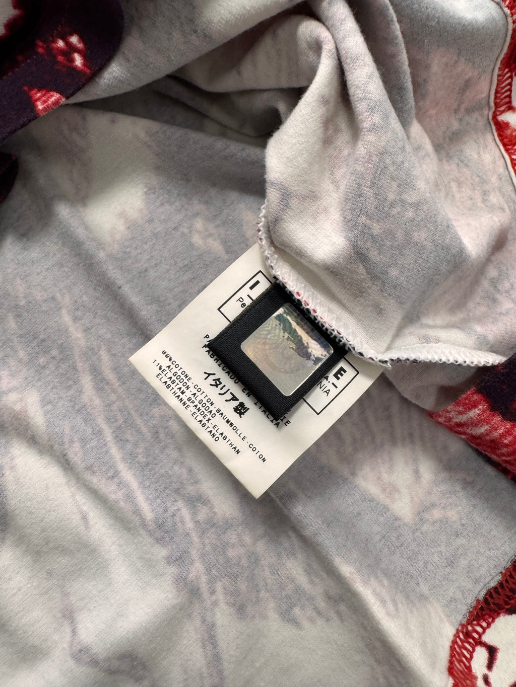 2000s Cavalli Horse Apocalypse Red Tee