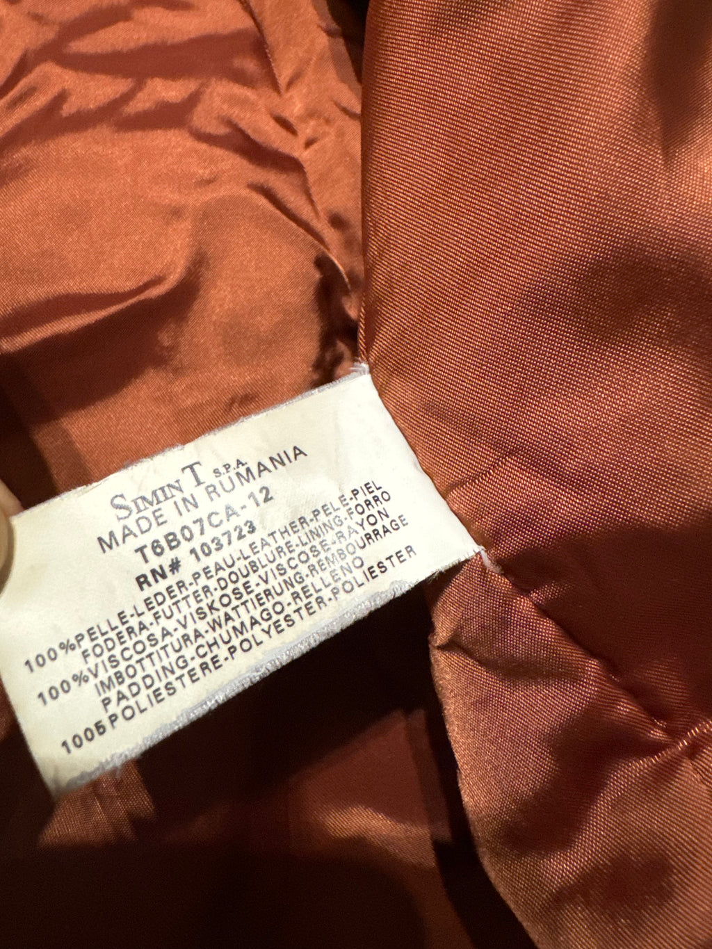 2000s Armani Black Structured Biker Leather Jacket (L) - 6