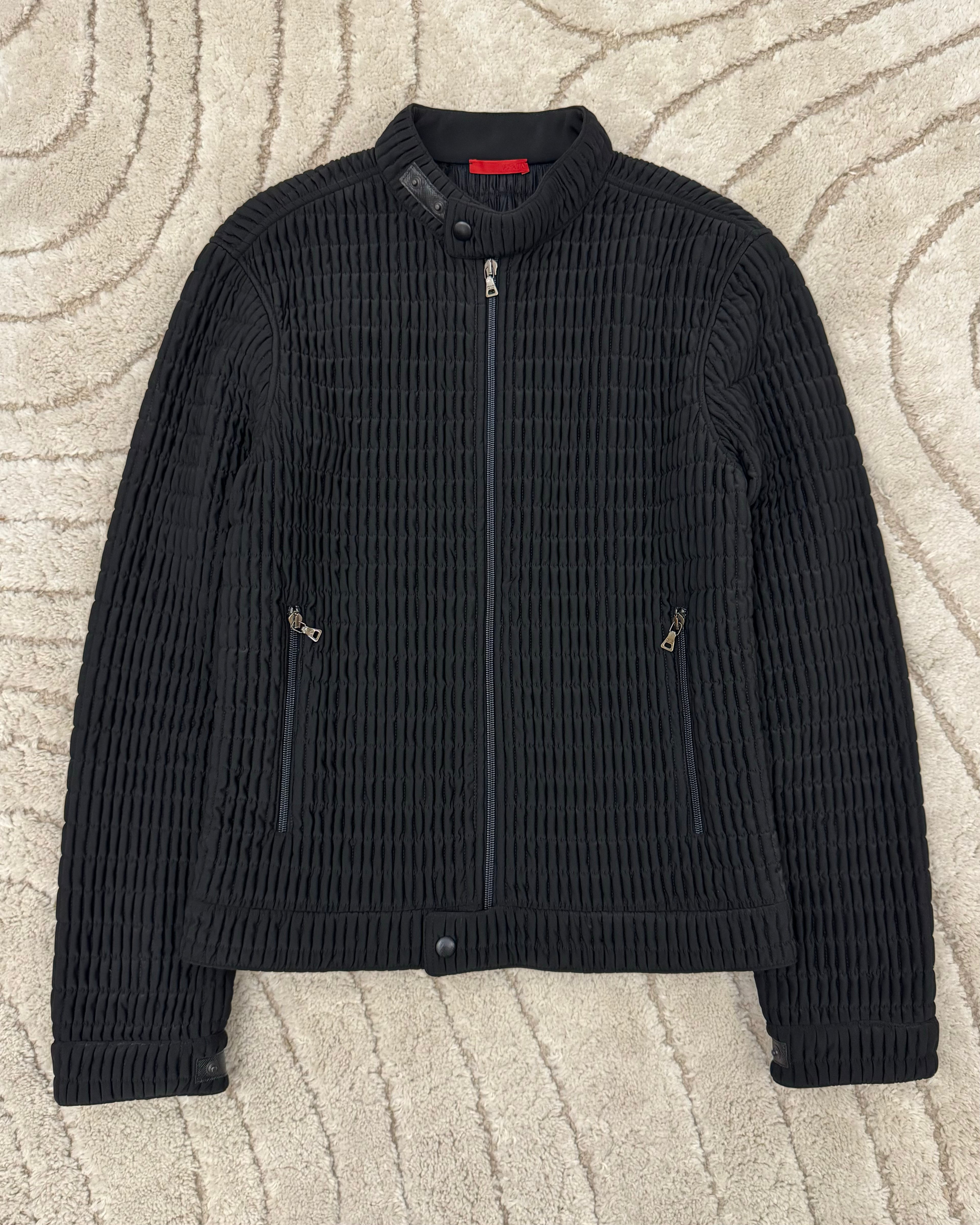 SS2009 Prada Plissé Agent 夹克 (M/L)