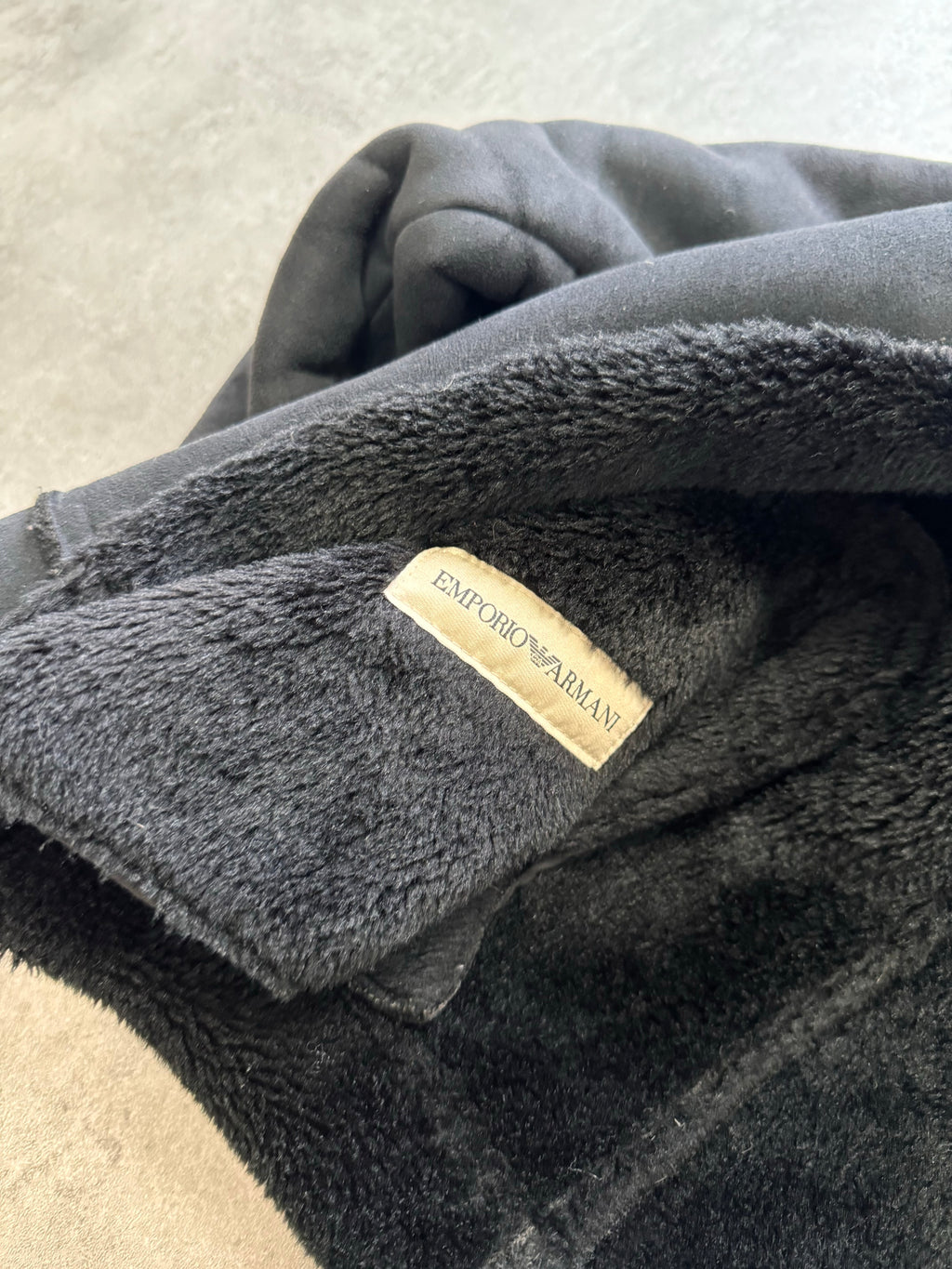 1990s Emporio Armani Arm Zip Asymmetrical Jacket