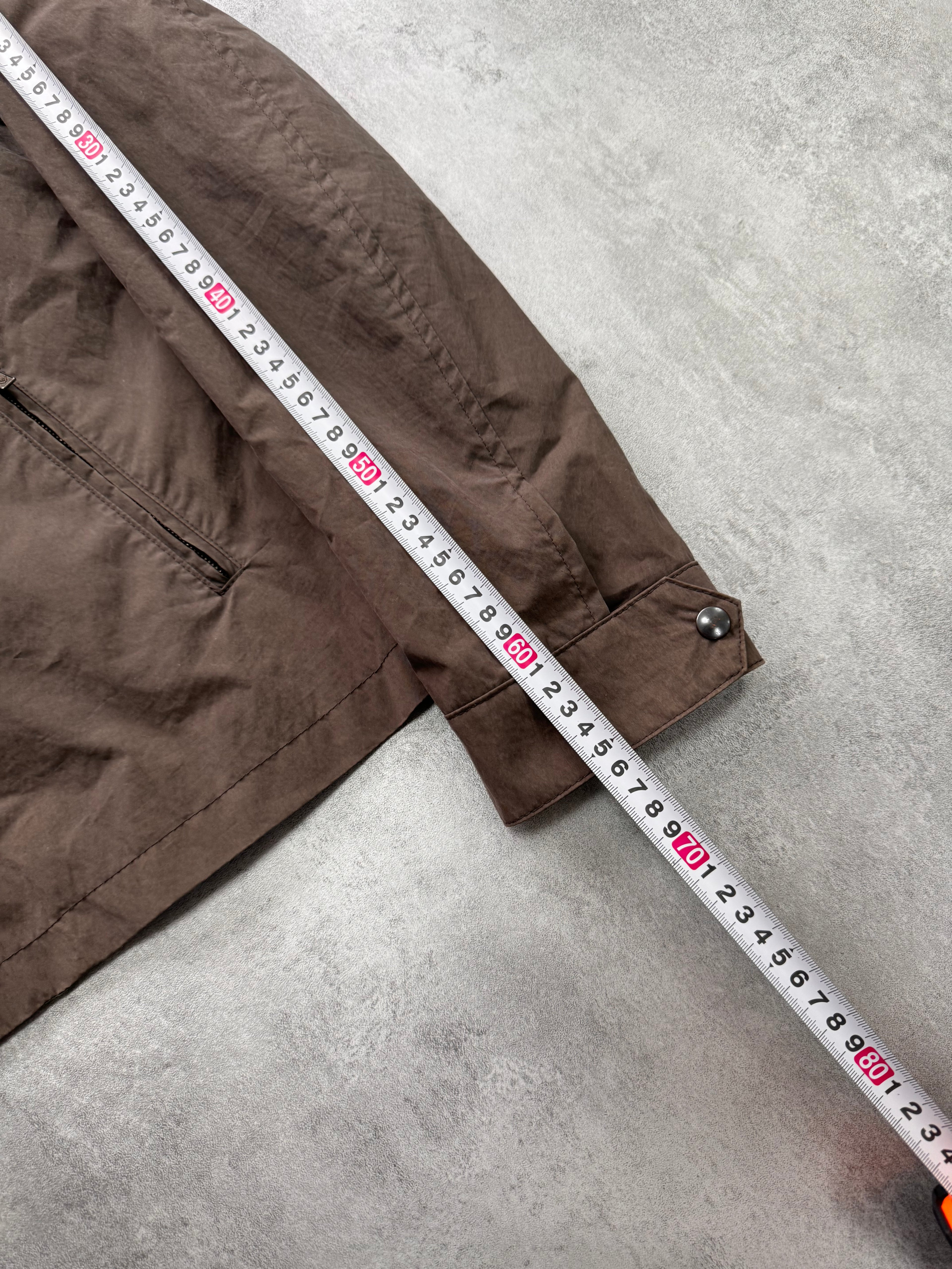 SS2009 Emporio Armani Minimalist Brown Jacket