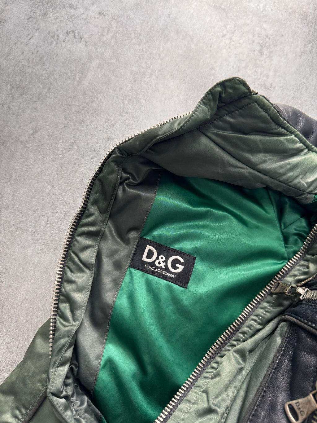 AW2007 Dolce & Gabbana Multi Zips Utility Jacket