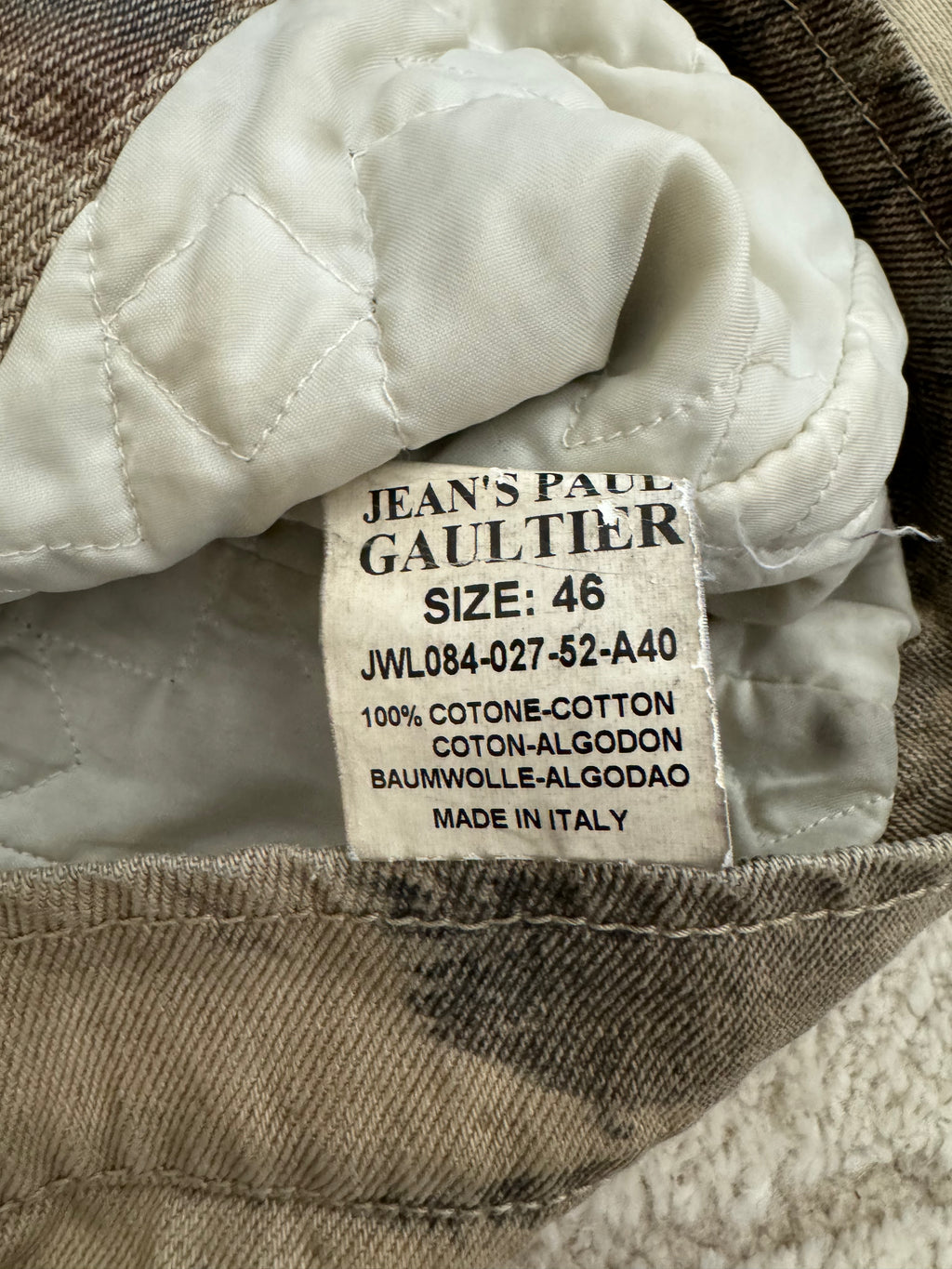 Jean Paul Gaultier Native American Denim Jacket (XS)