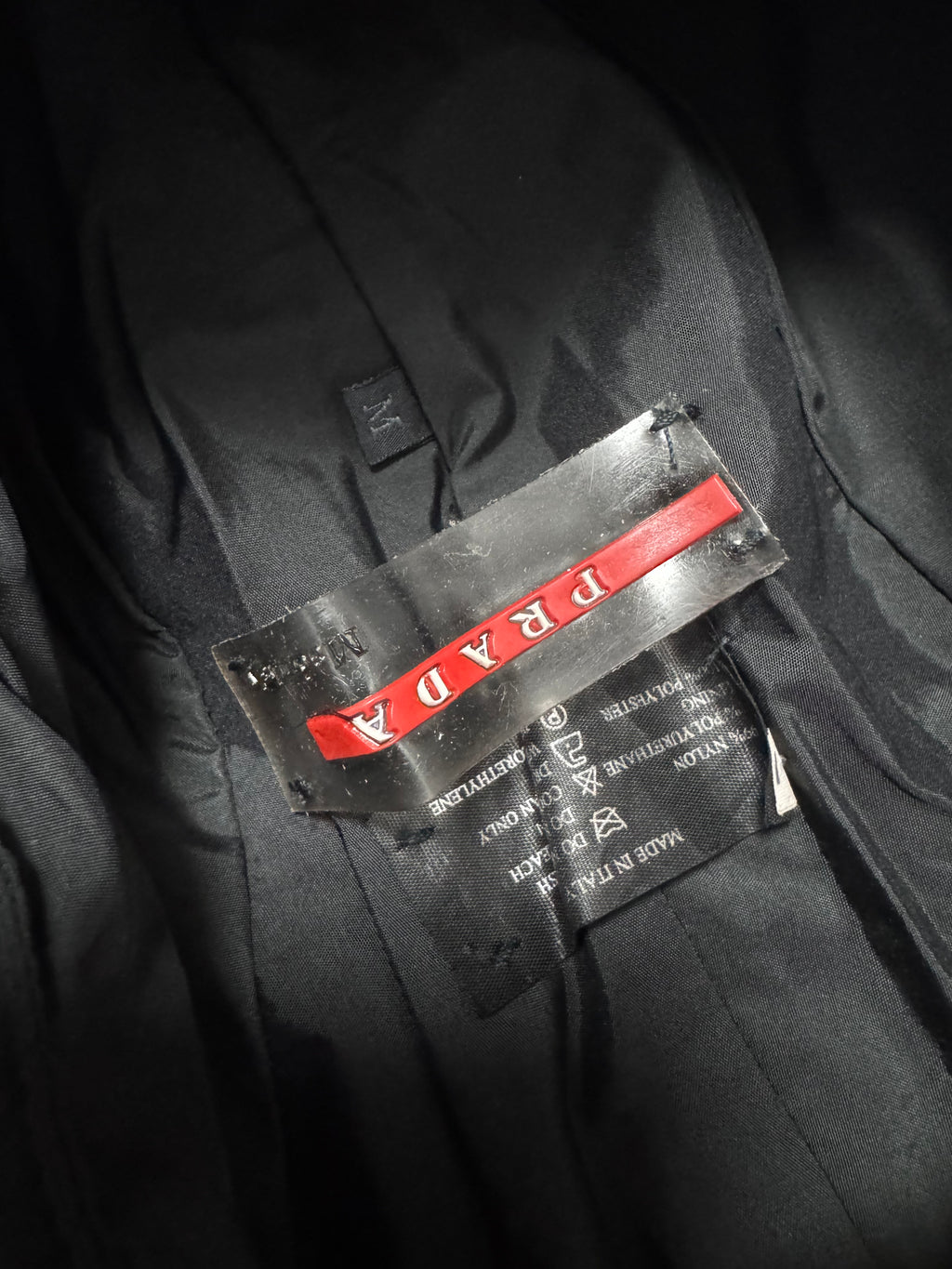 2000s Prada Black Nylon Balaclava