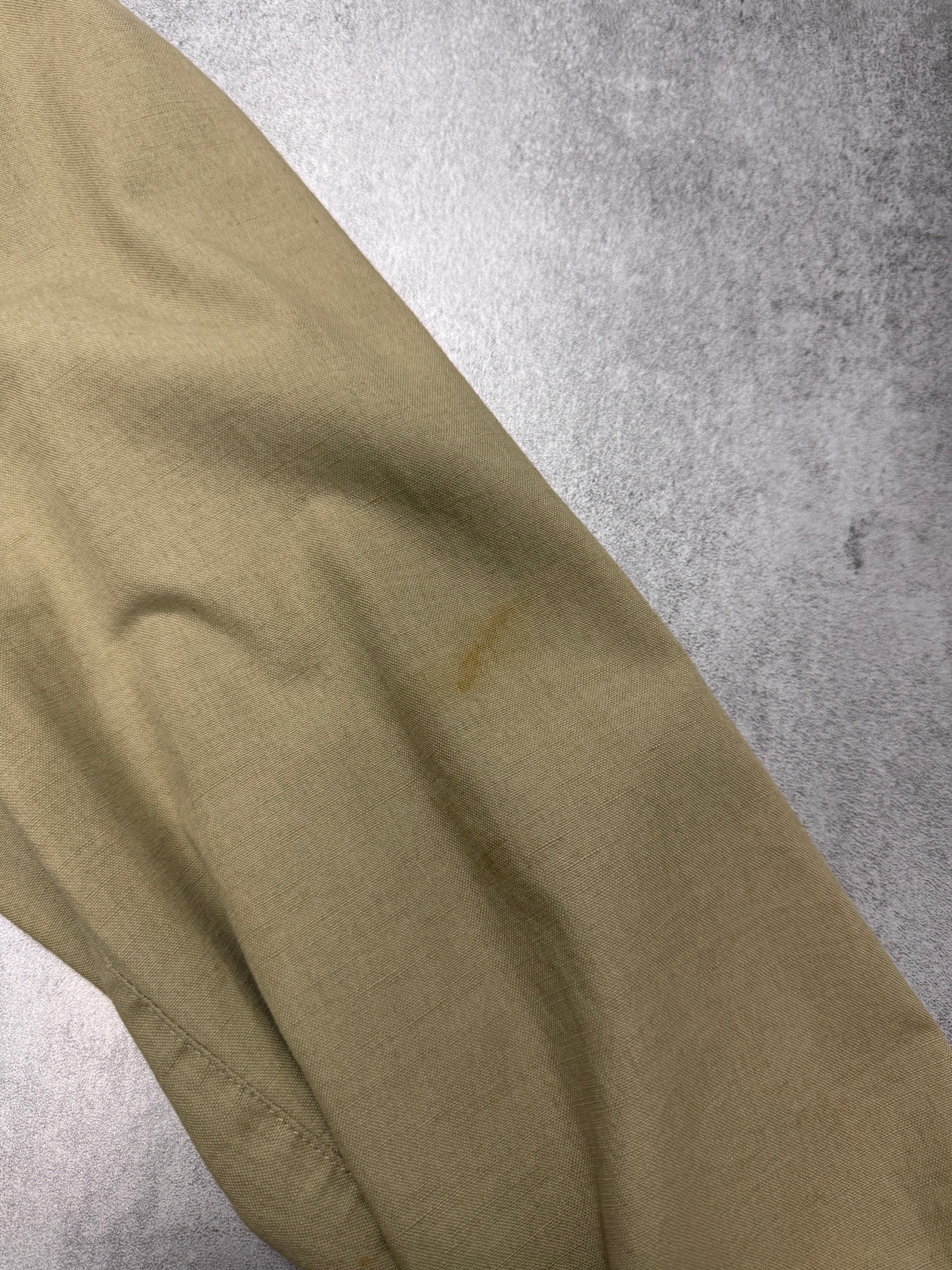 2000s Dolce & Gabbana Buttoned Multi-Pocket Beige Jacket