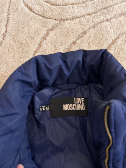 Moschino Extra Hearts Puffer Jacket (XS)