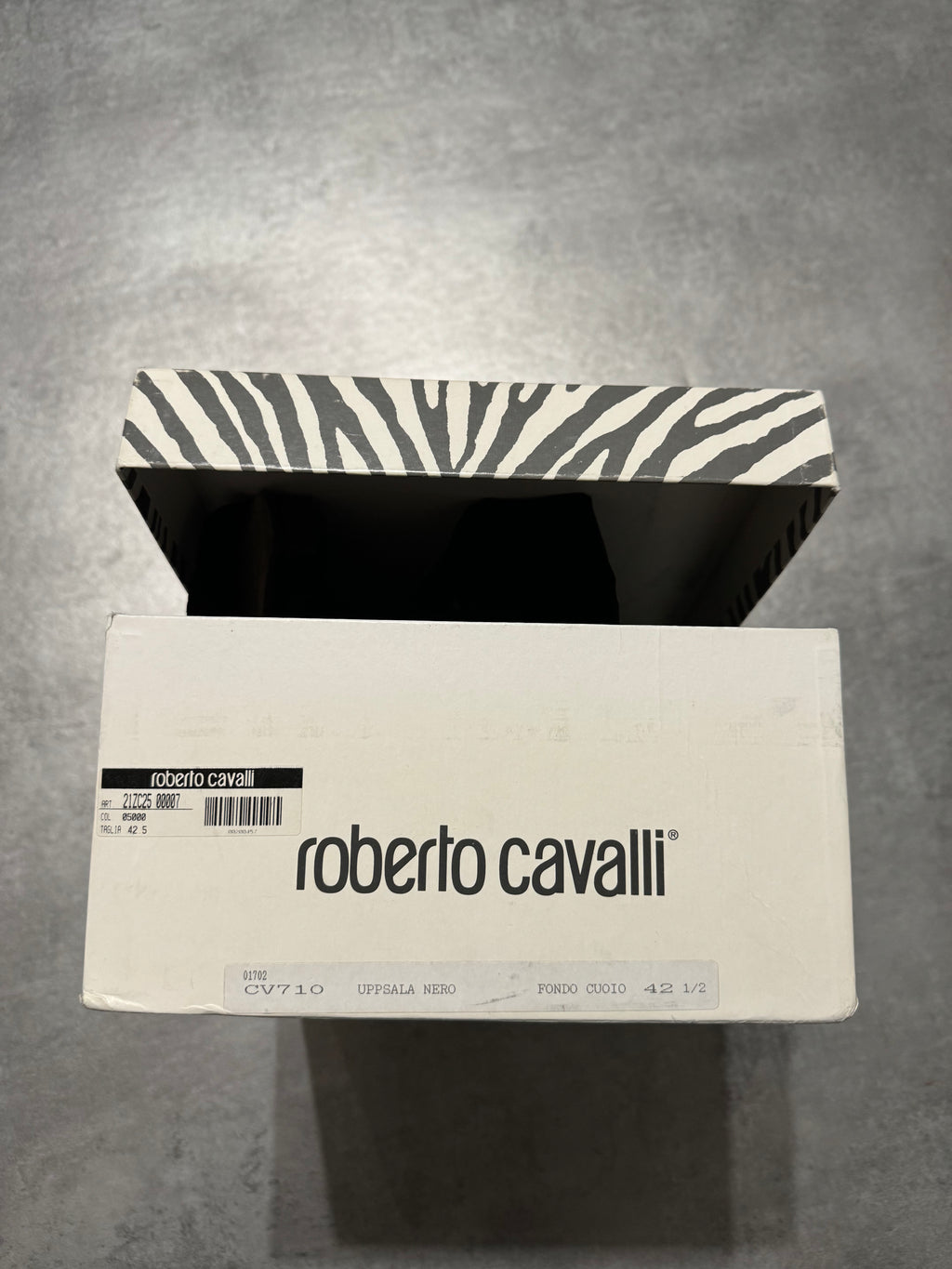 2000s Roberto Cavalli Black Python Leather Rocker Biker Boots (42,5) - 13