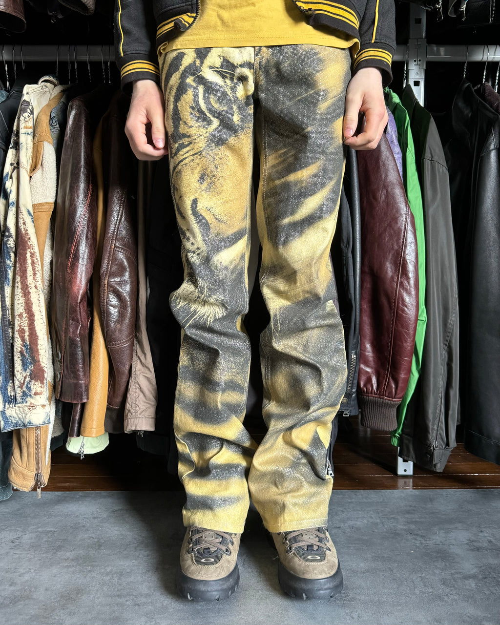 FW2000 Roberto Cavalli Tiger Savage Pants (S) - 2