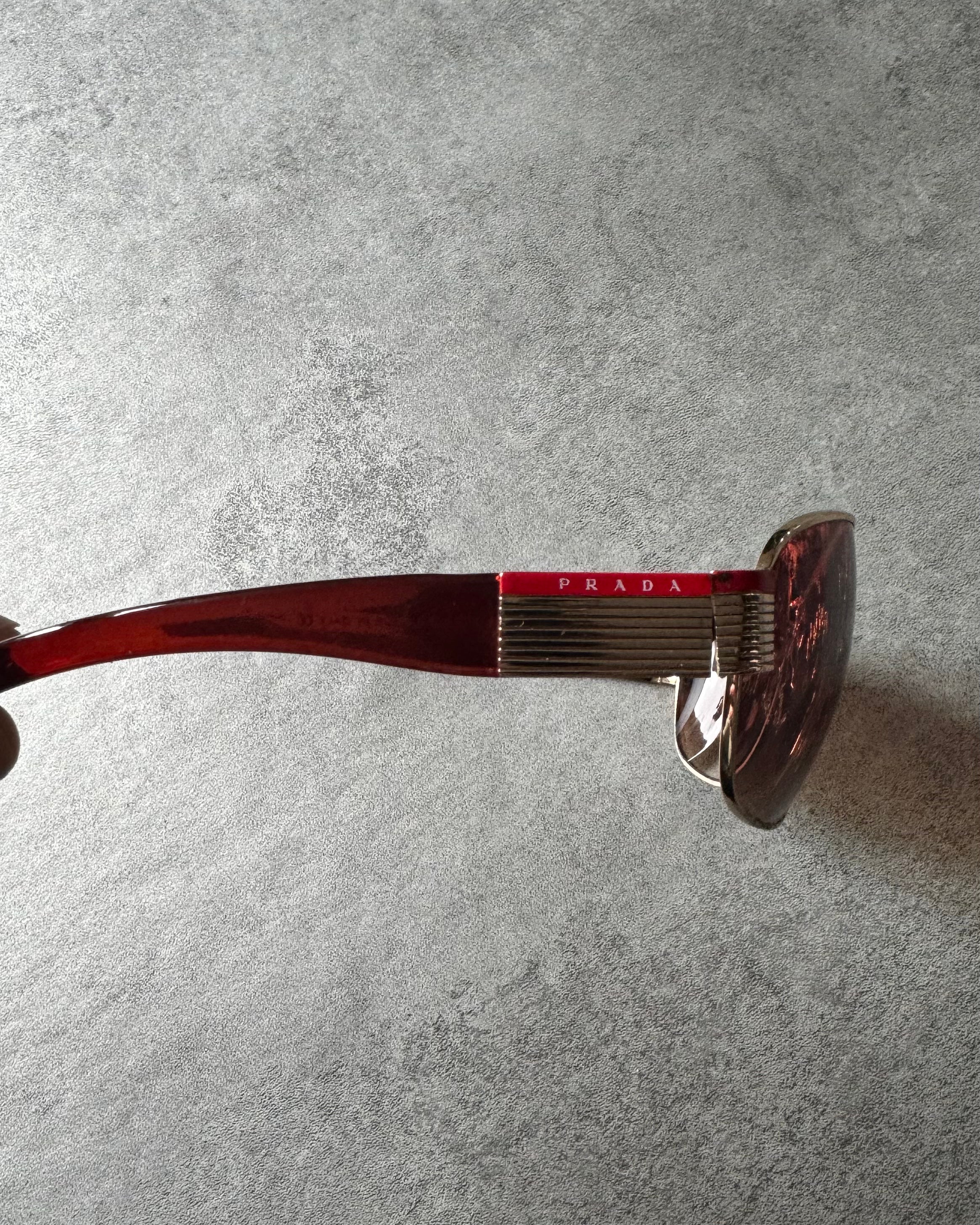 2000s Prada Aviator Sunglasses (OS) - 6