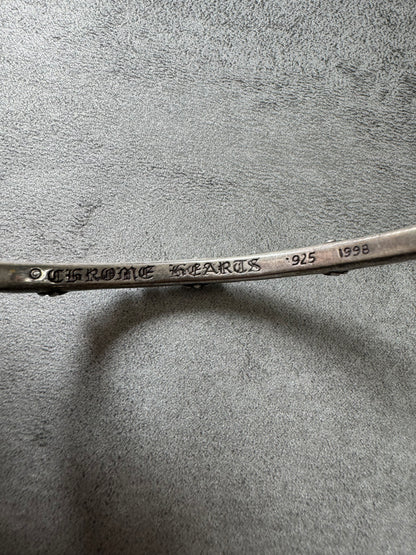 Chrome Hearts SV925 Silver Bangle Bracelet (OS) - 7