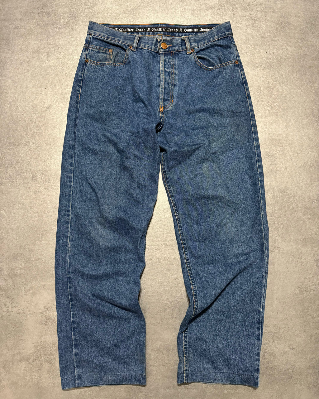 2000s Jean Paul Gaultier Cozy Large Denim Jeans (M) - 1