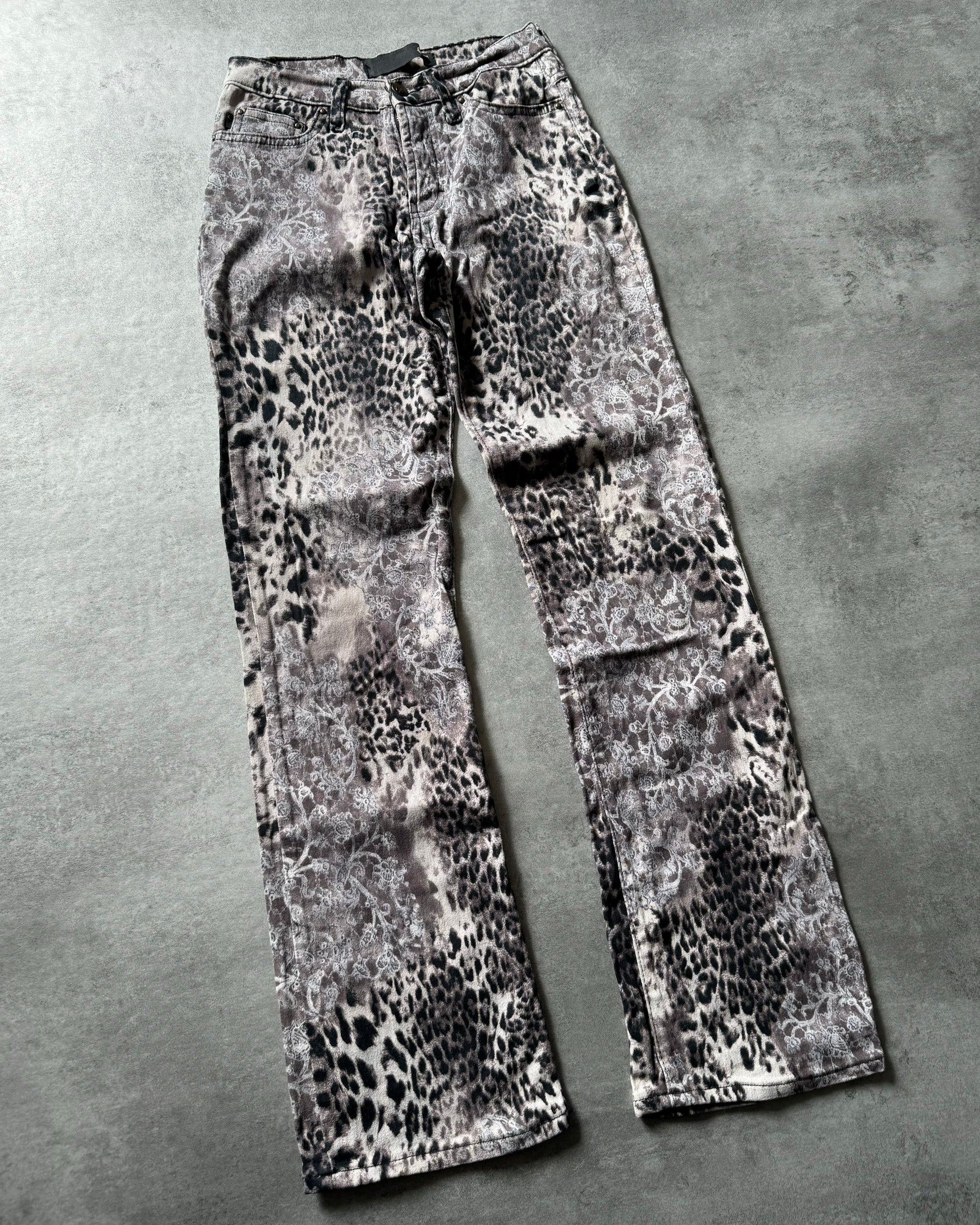 2000s Cavalli Jaguar Winter Peninsula Pants  (XS) - 9