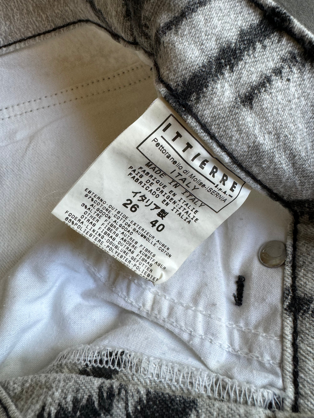 SS2002 Cavalli Zebra Savage Pants (XXS) - 5