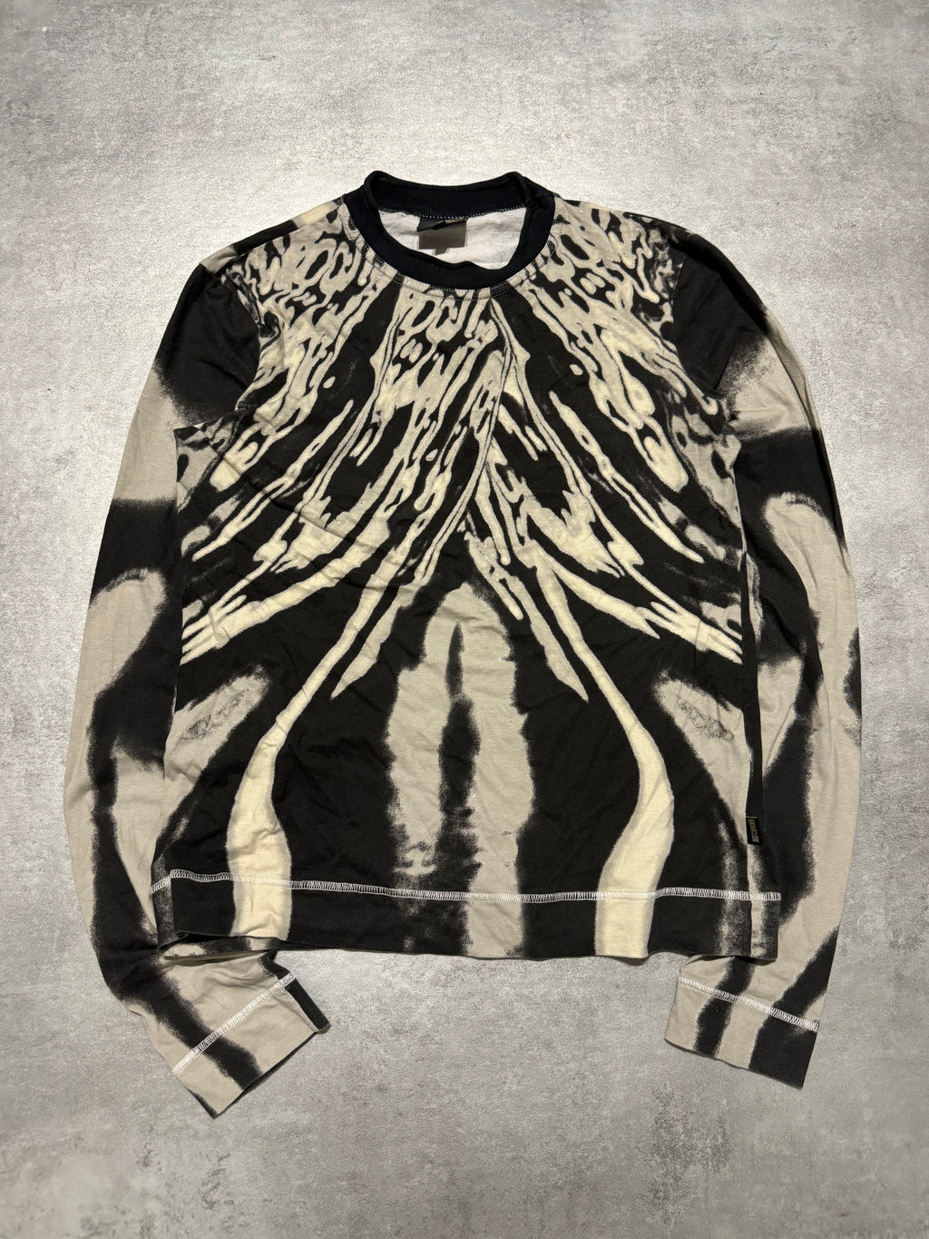 SS2002 Cavalli Hallucination Zebra Longsleeves (S) - 4