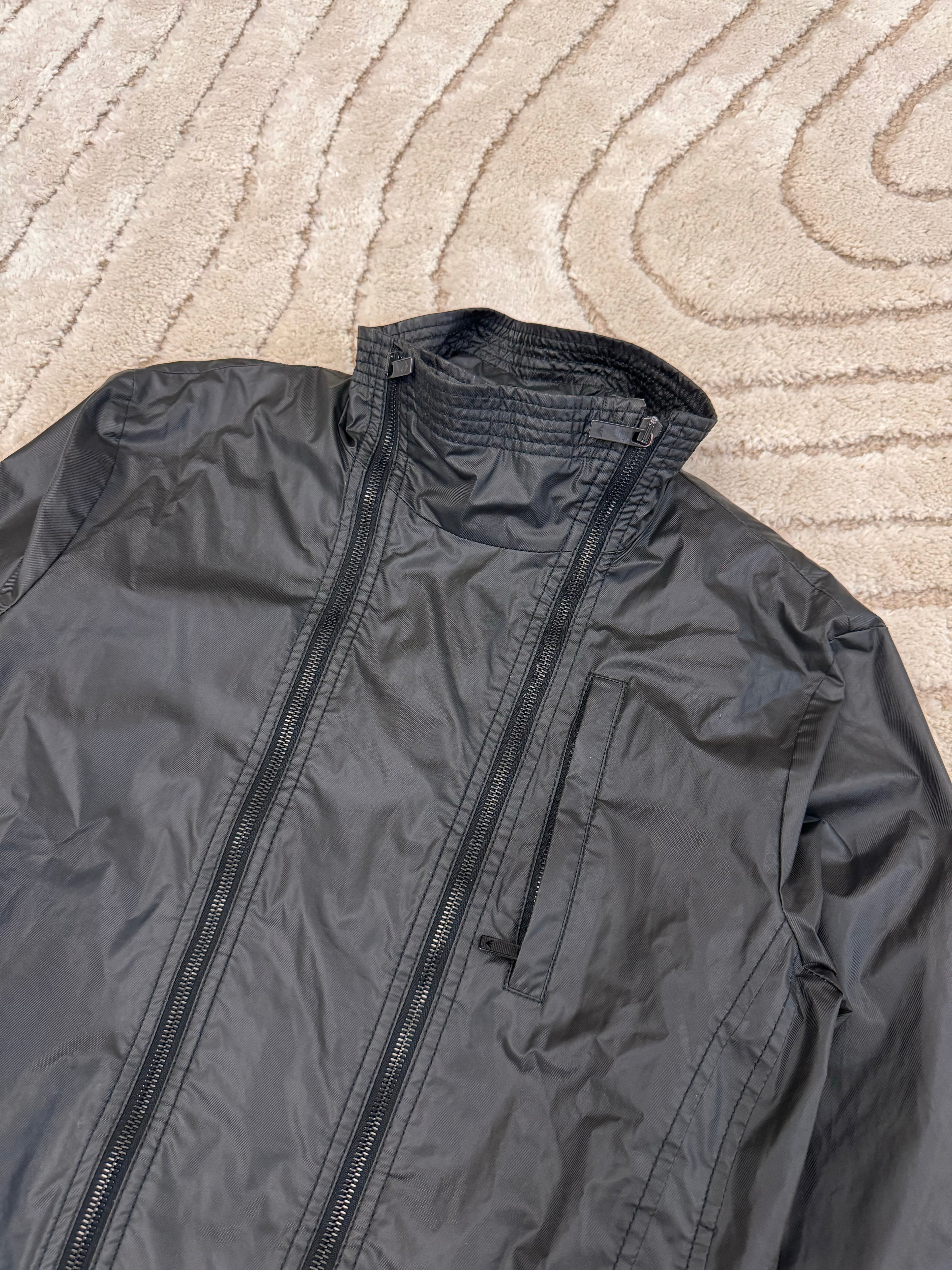 SS2011 Emporio Armani 2-Zip Nylon Jacket