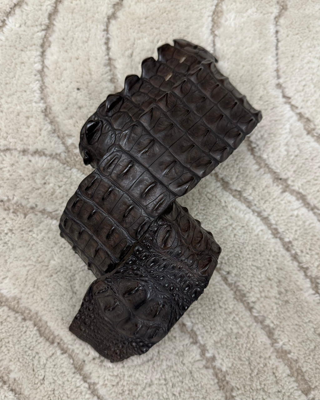 SS2005 Roberto Cavalli Crocodile Leather Belt