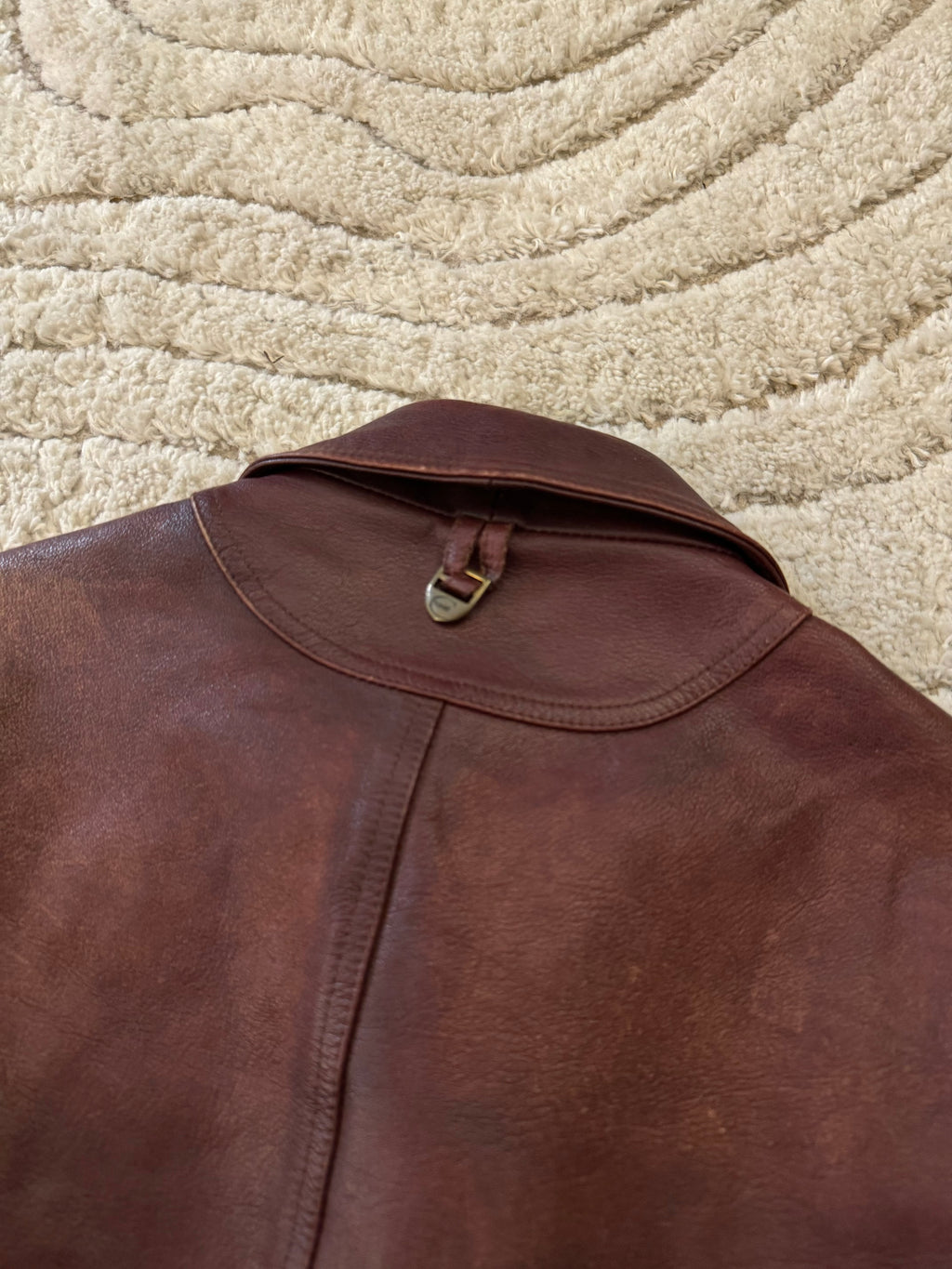 Cavalli Fight Club Leather Jacket (M)