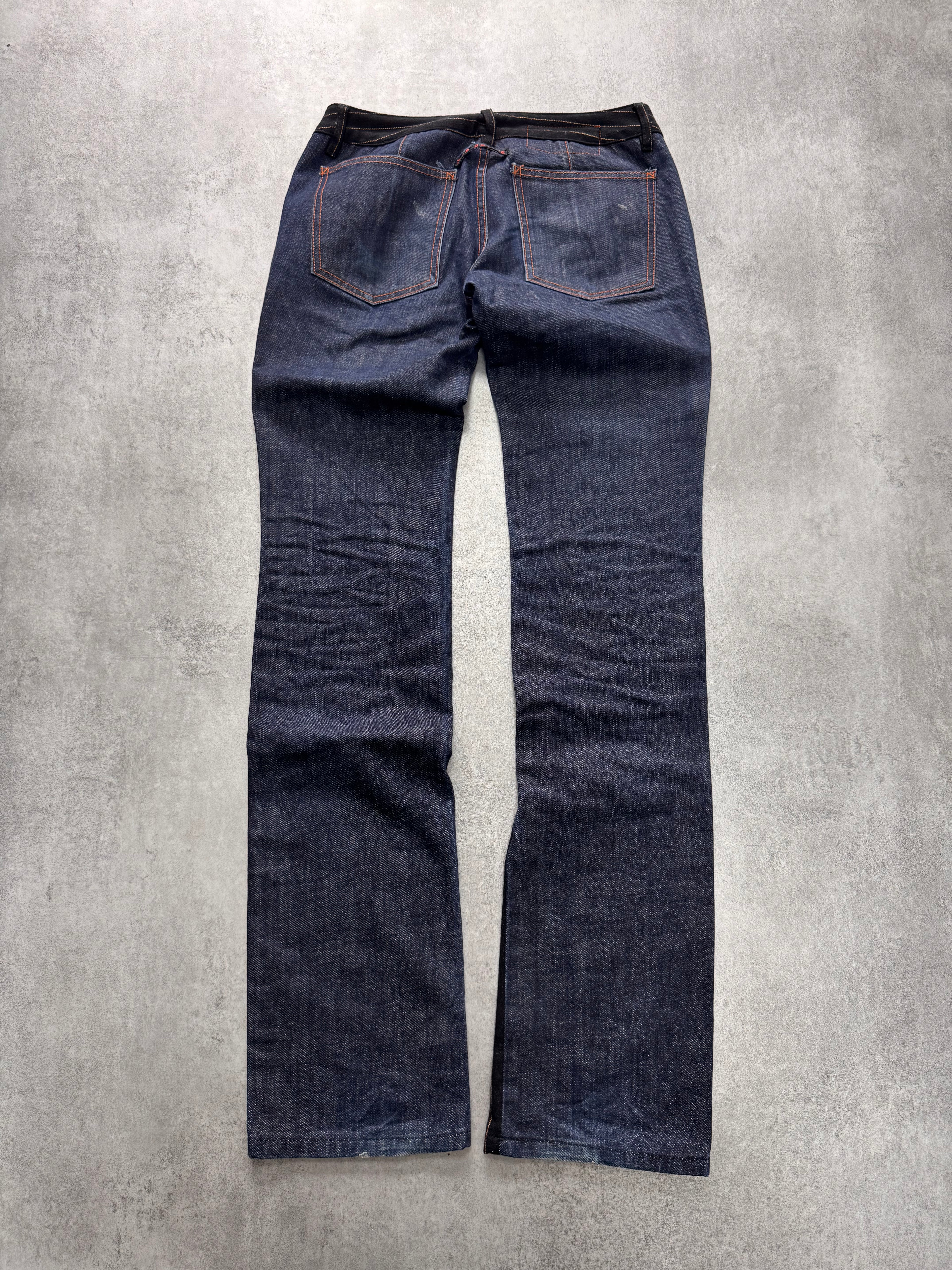 2000s Jean Paul Gaultier Double Layer Denim Jeans