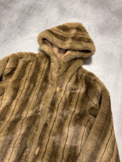 1990s Balmain Faux Fur Reversible Jacket (L/XL)