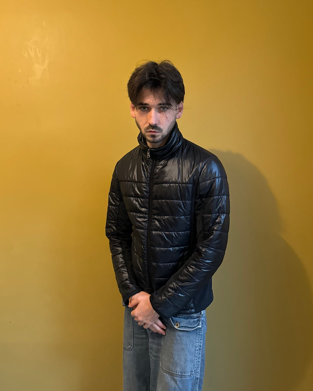 AW2009 Prada Light Tactical Black Puffer Jacket