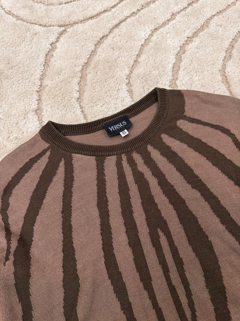 2000年代 ヴェルサーチ プライマル スカーズ セーター (M/L)