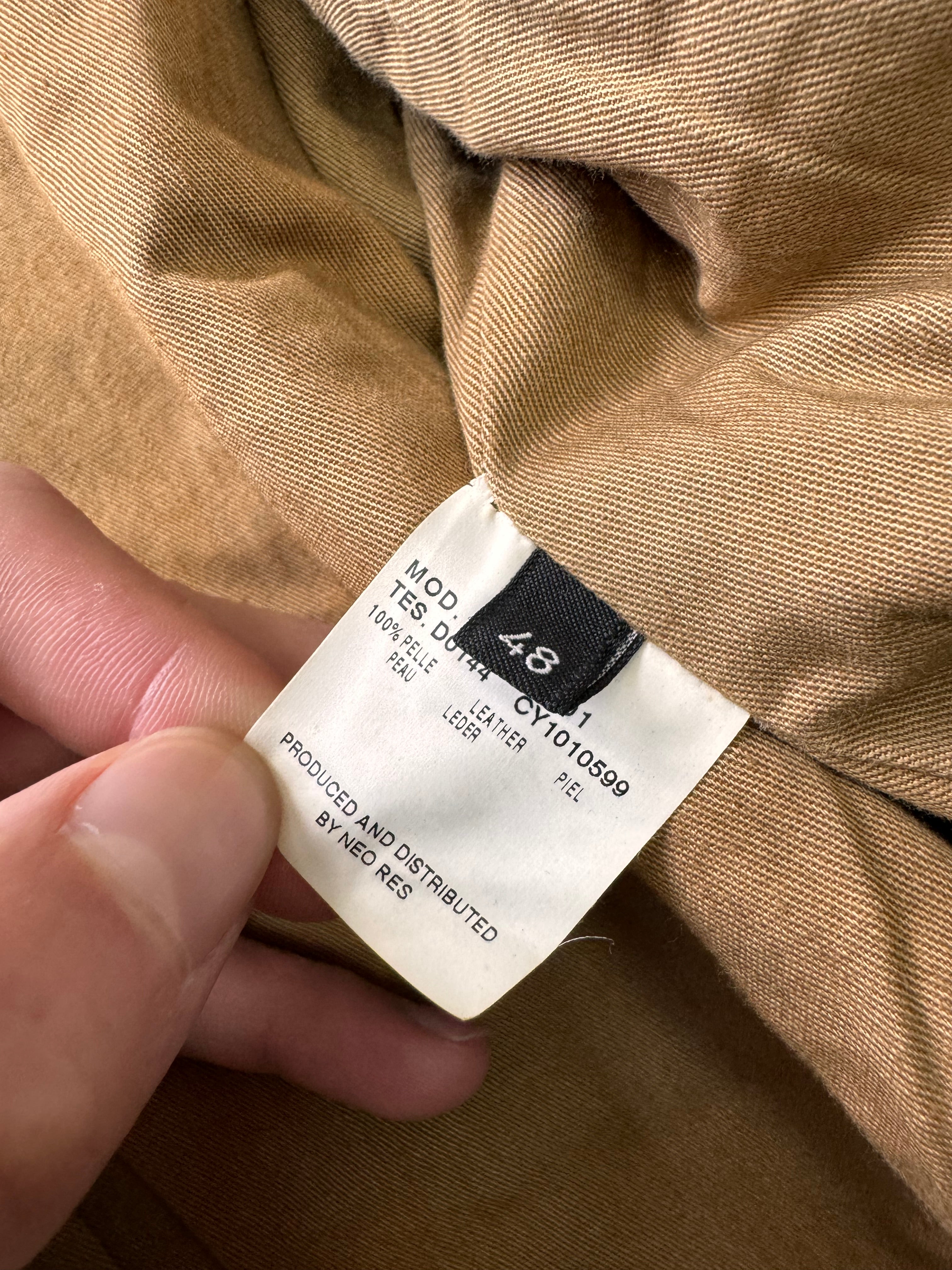 AW2007 Valentino Studded Bomber Leather Jacket