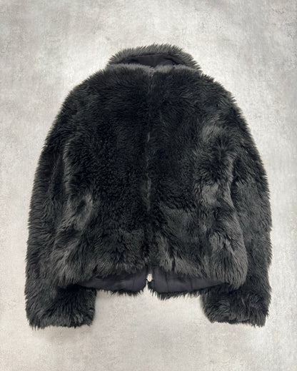 AW2014 Emporio Armani Faux Fur Puffy Jacket (XS/S)