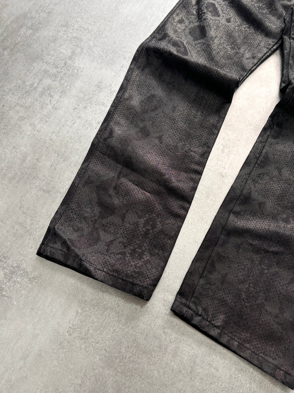 AW2007 Roberto Cavalli Obscure Python Pants