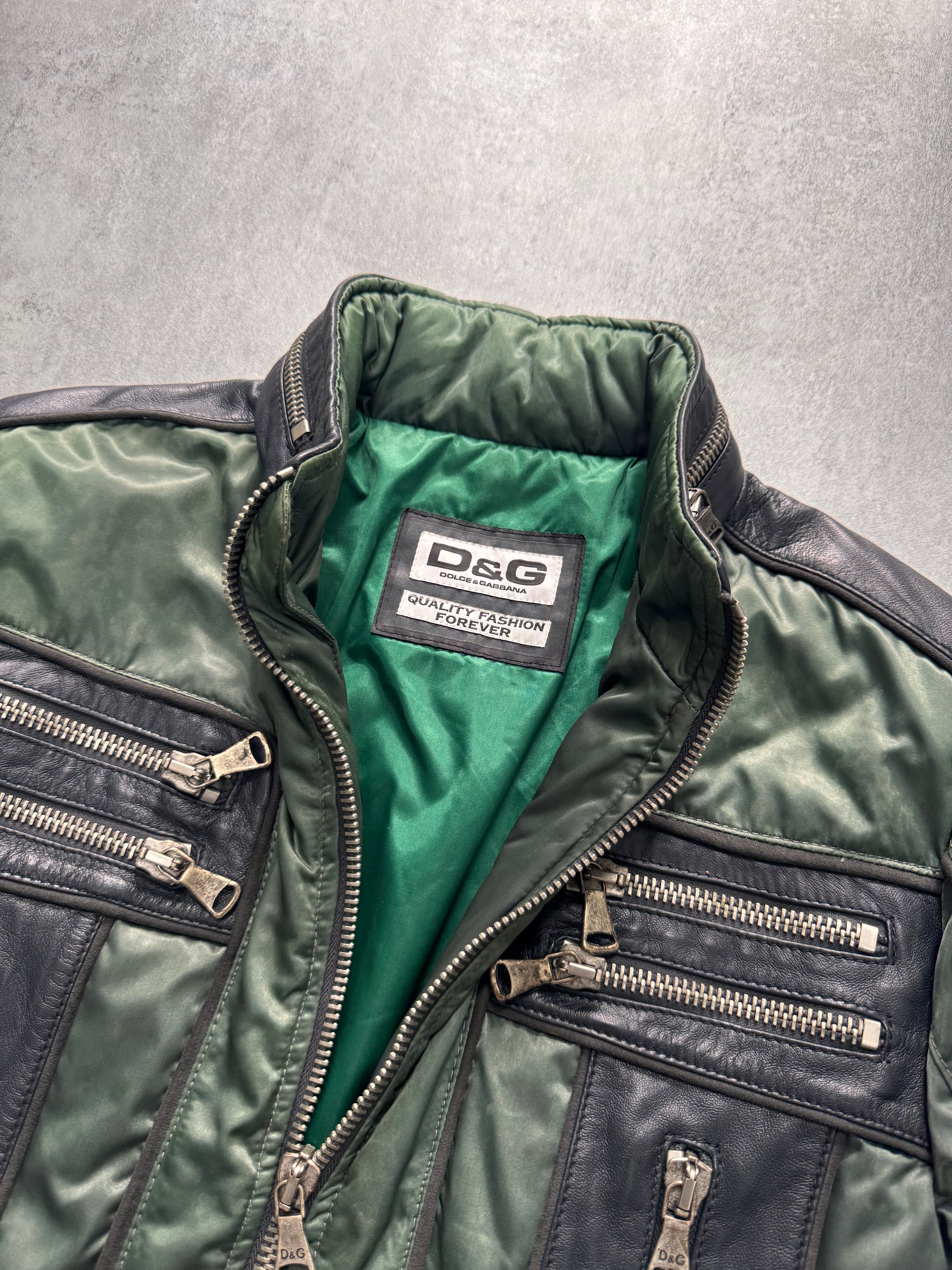 AW2007 Dolce & Gabbana Multi Zips Utility Jacket