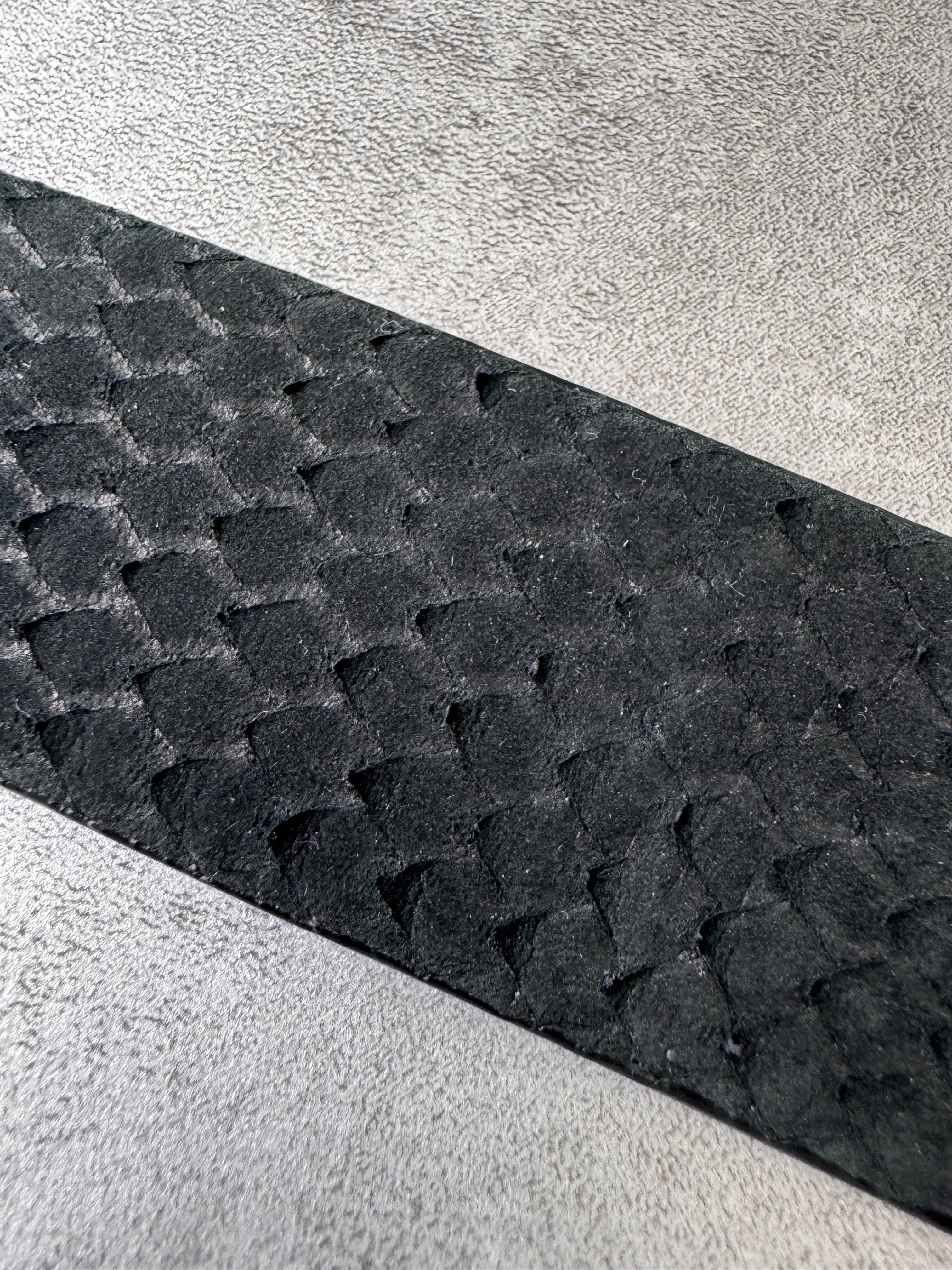 Roberto Cavalli Golden Snake Buckle Dark Navy Leather Belt