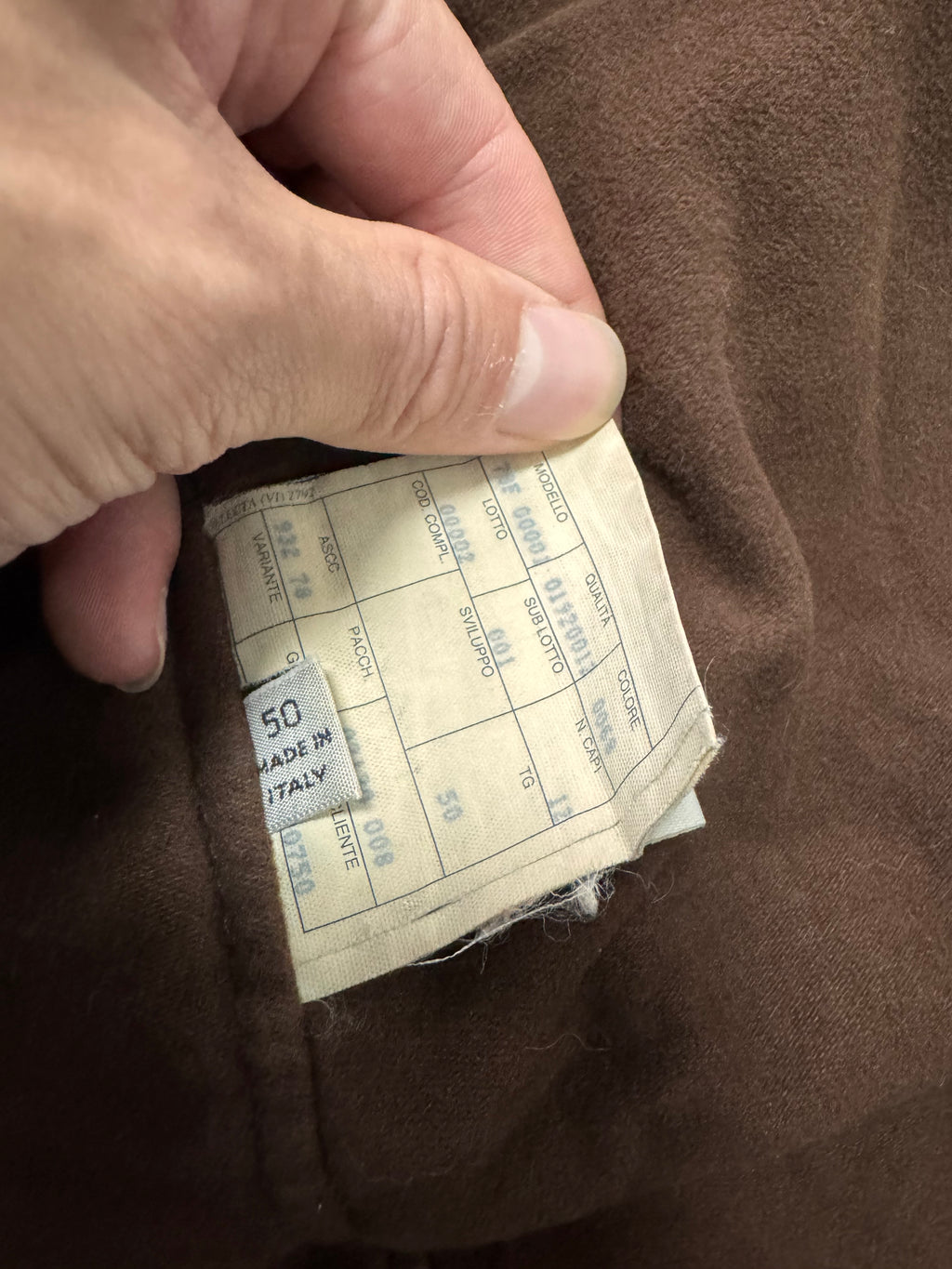 1990s Giorgio Armani Brown Leather Long Coat