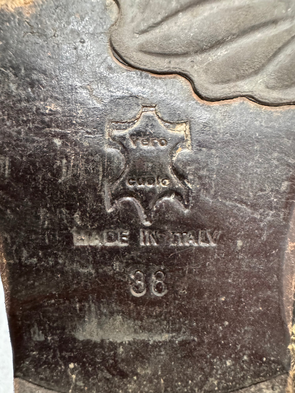 Roberto Cavalli Santiag Blue Fantasy Faded Leather Boots