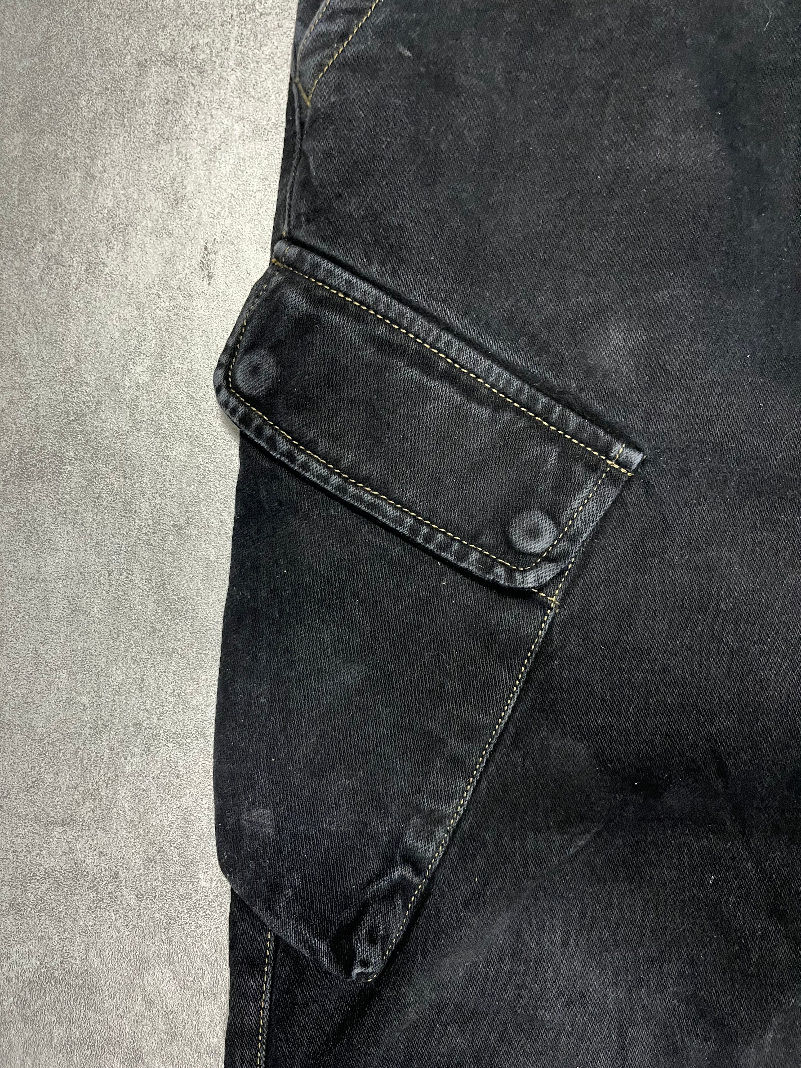 2000s Armani Navy Cargo Pants