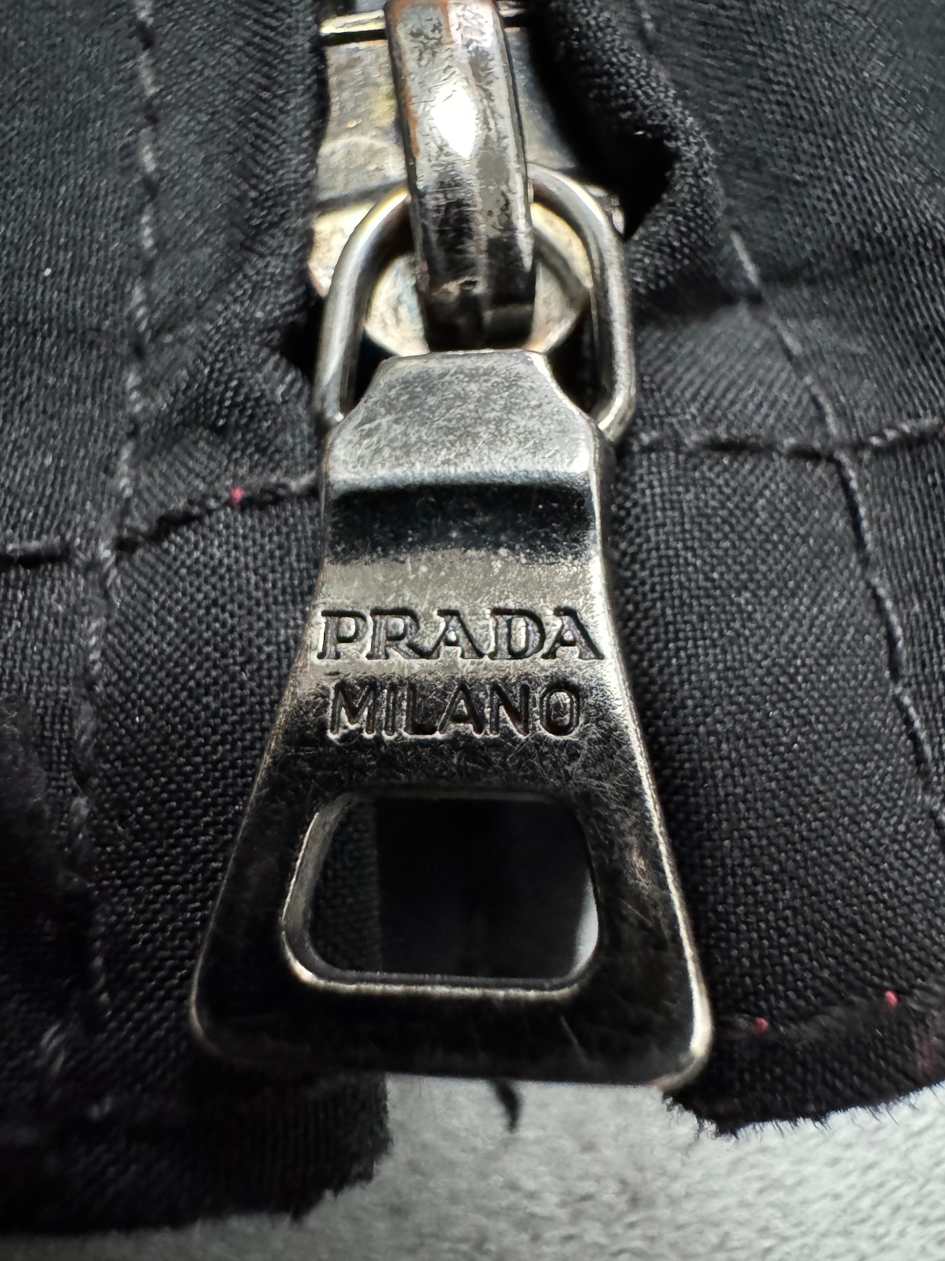 2000s Prada Technical Nylon Black Jacket