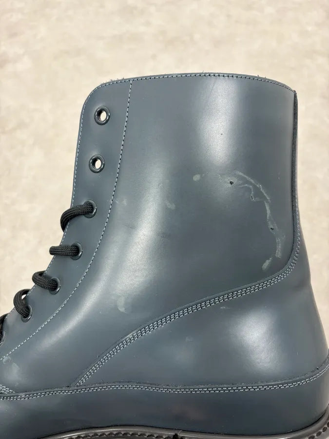 Louis Vuitton Night Blue Sample Leather Boots by Virgil Abloh rEJfZax 8
