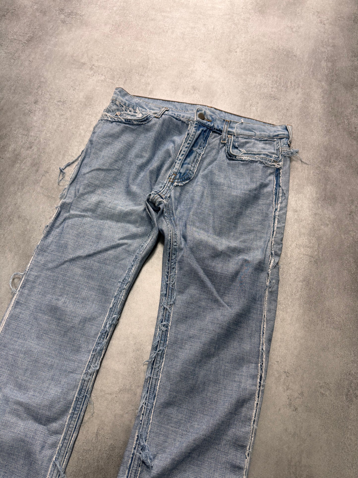 SS2005 Maison Margiela x H&M Distressed Denim Re-edition Jeans (M)