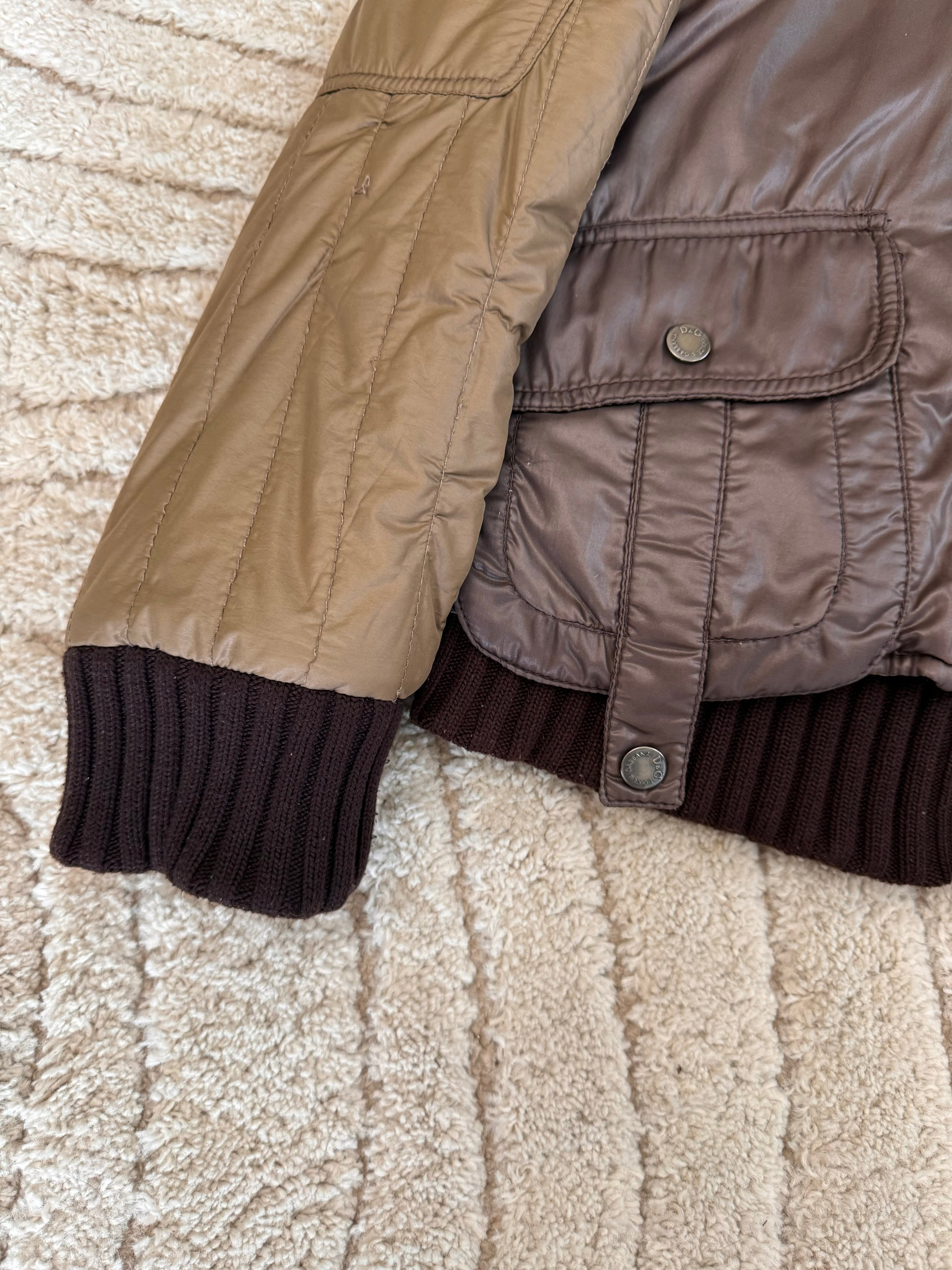 ドルチェアンドガッパーナD&G 48 MA-1 フライトボンバージャケット48 ドルチェアンドガッパーナD&G 48 MA-1 フライトボンバージャ