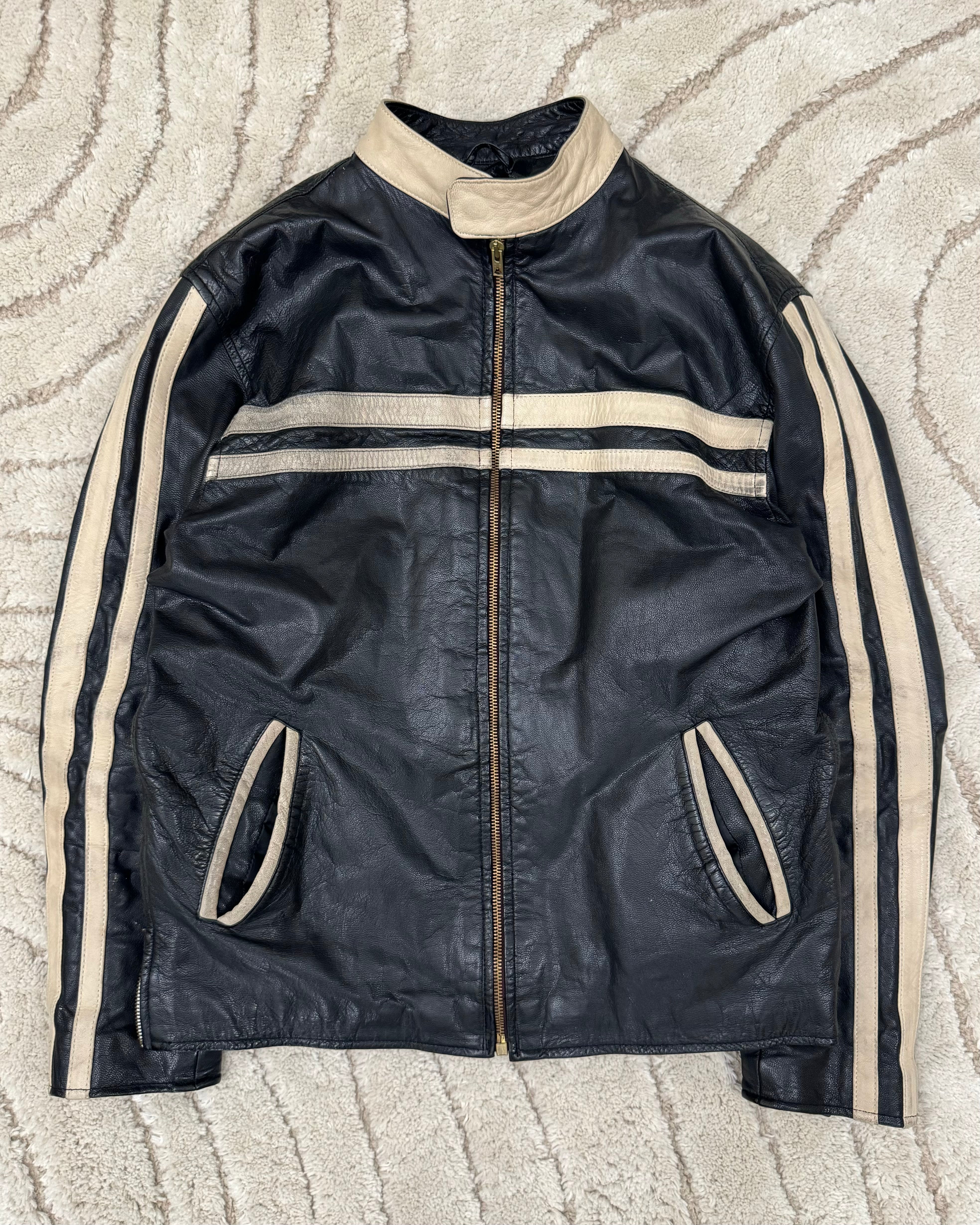 1990s Armani Cafe Racer Leather Jacket (M) – Dolce Vita Hub