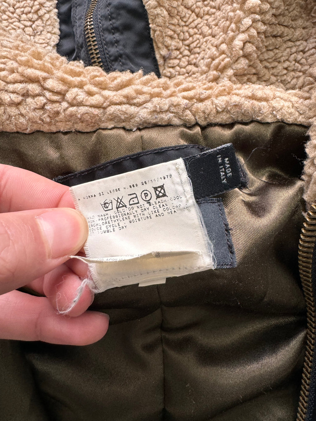 FW2003 Dolce & Gabbana Army Bomber Jacket (M/L)