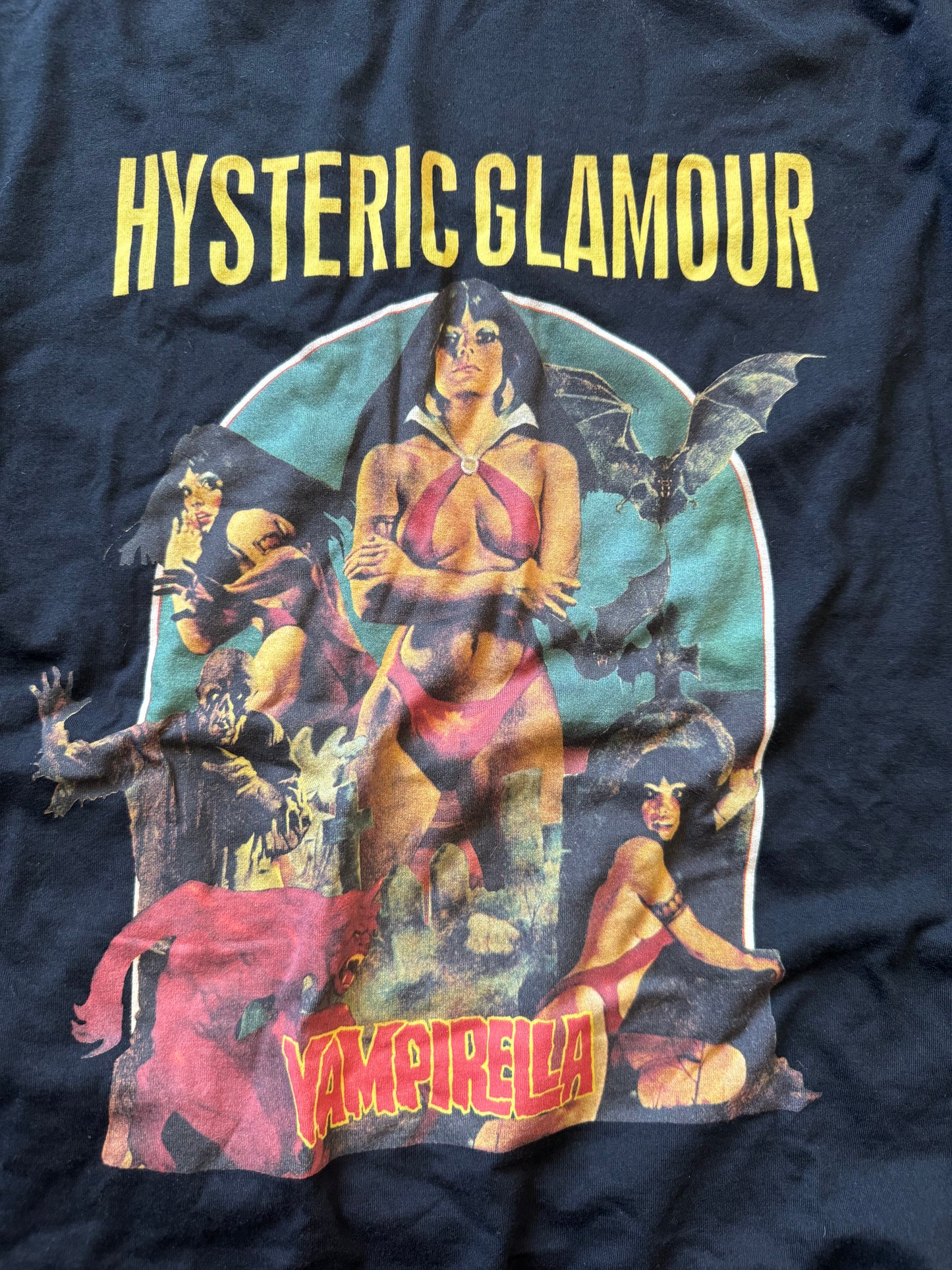 Hysteric Glamour Sexy Rock Tee  (L) - 8