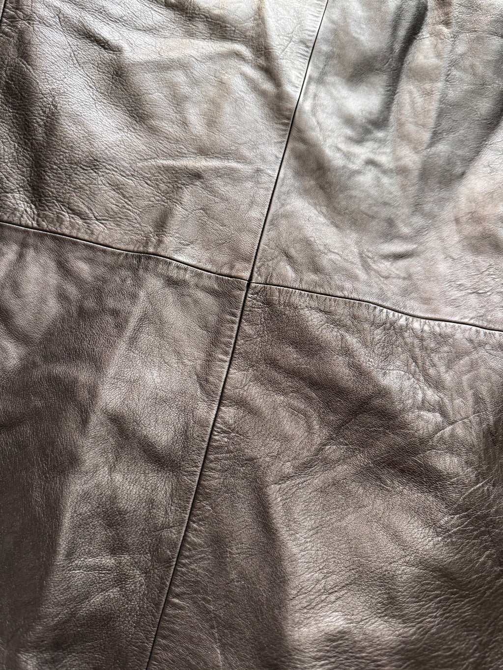 1990s Giorgio Armani Pure Black Leather Jacket