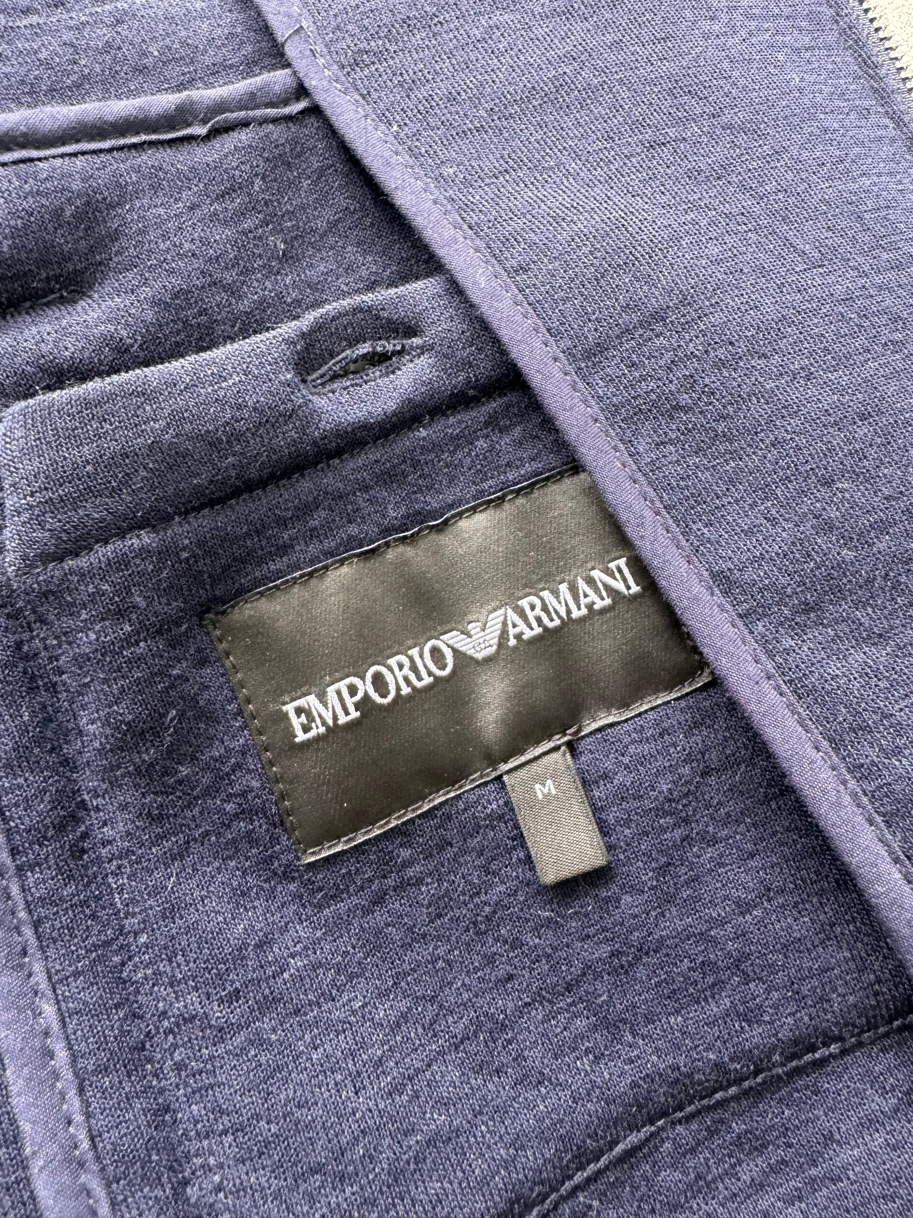 Emporio Armani Navy Asymmetrical Jacket